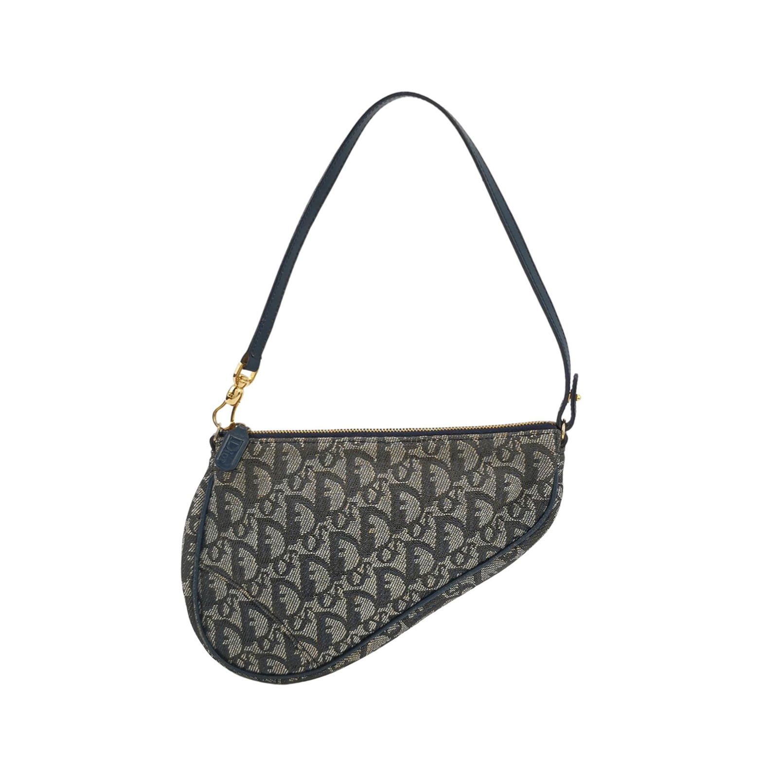 Saddleobliquemonogram Canvas Vintage