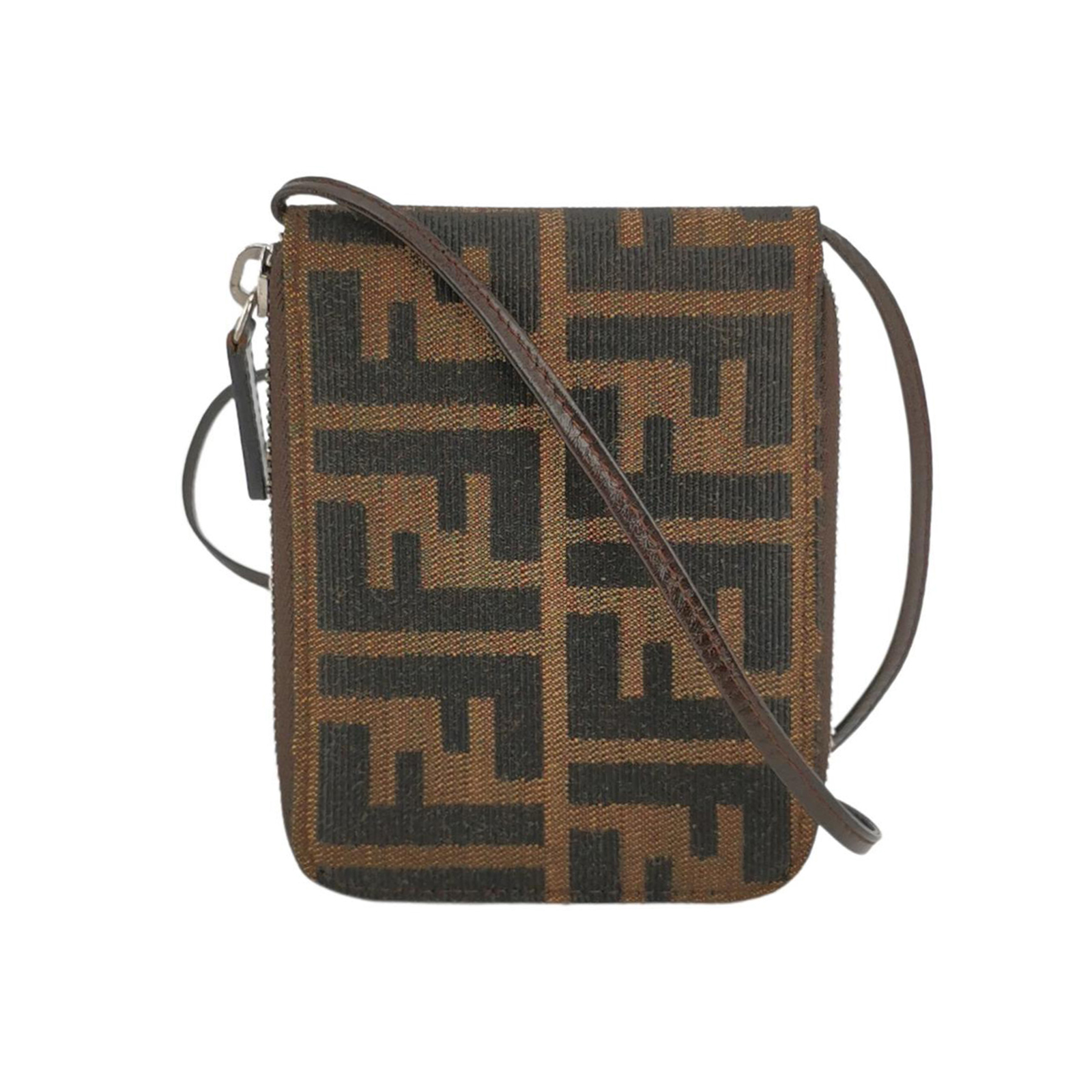 Fmonogram Canvas Crossbody Bag