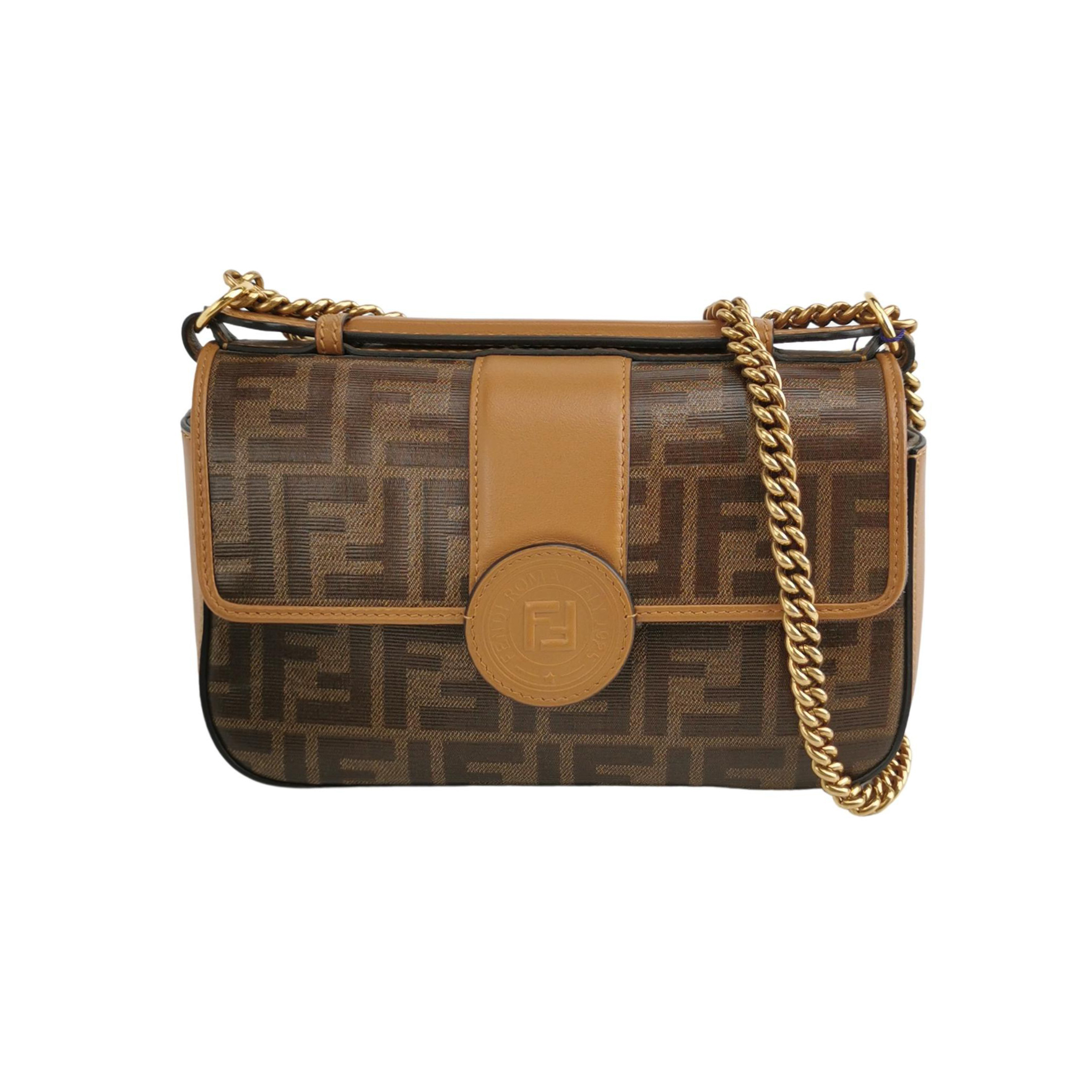 Double Fmonogram Canvas F