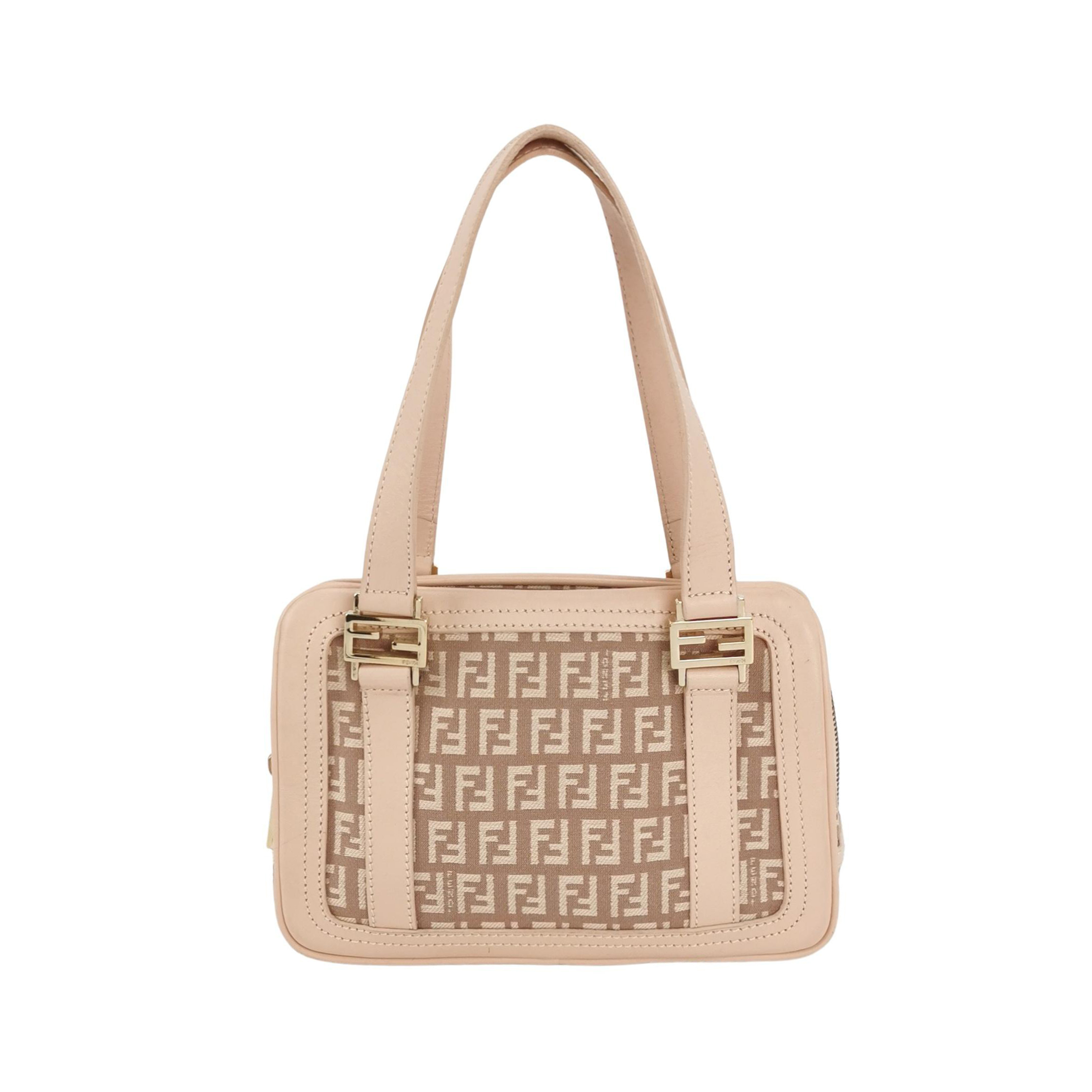 Fmonogram Canvas Handbag