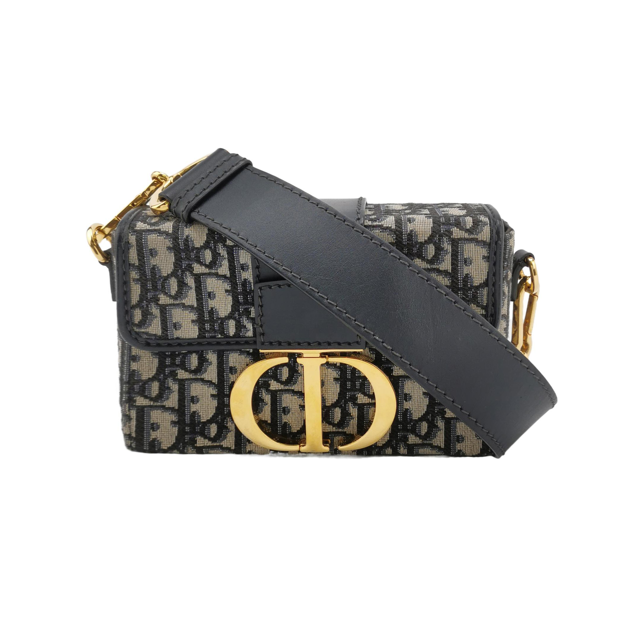 30montaigneobliquemonogram Canvas Cdcrossbody Bag