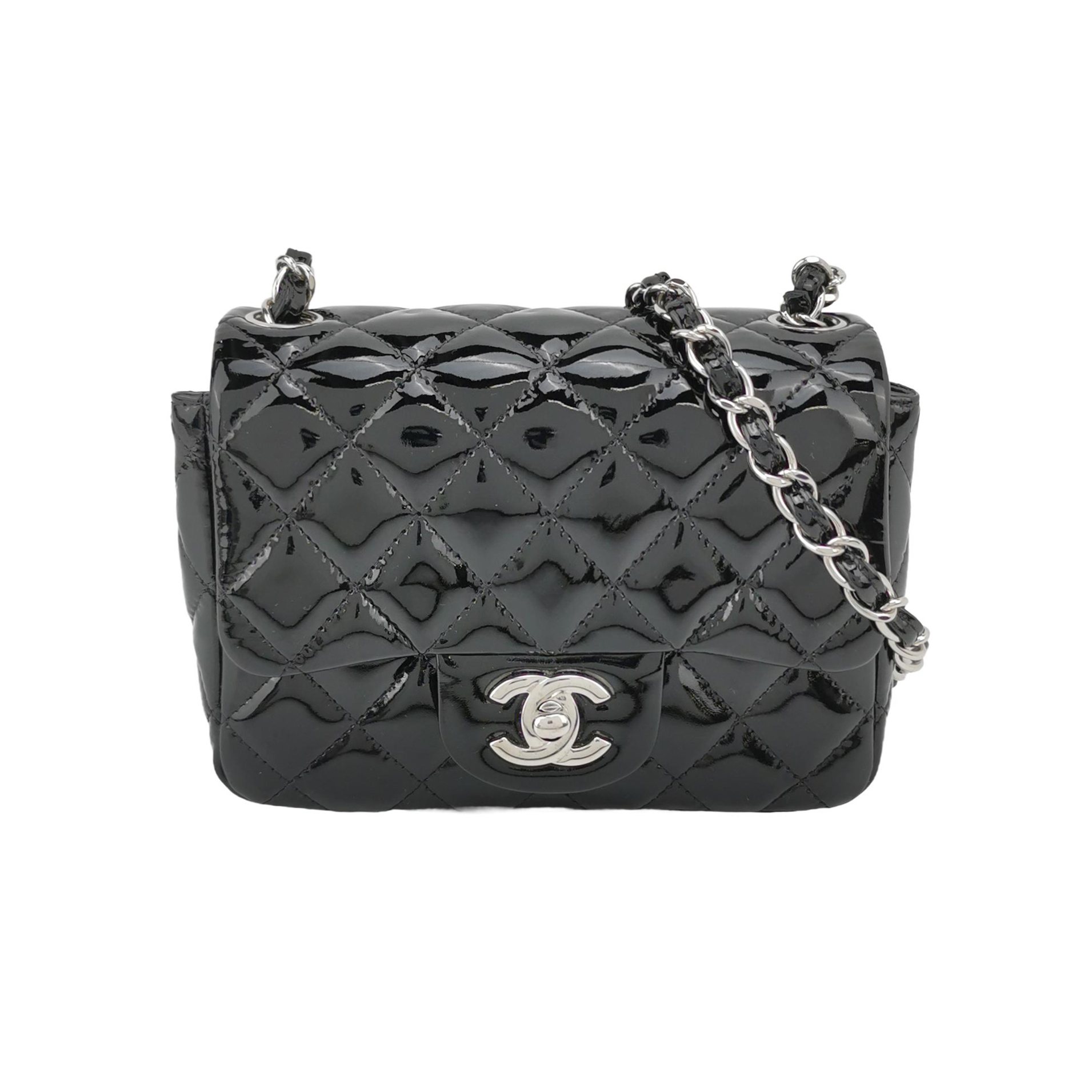 Classic Flap Patent Leather Ccrossbody Bag