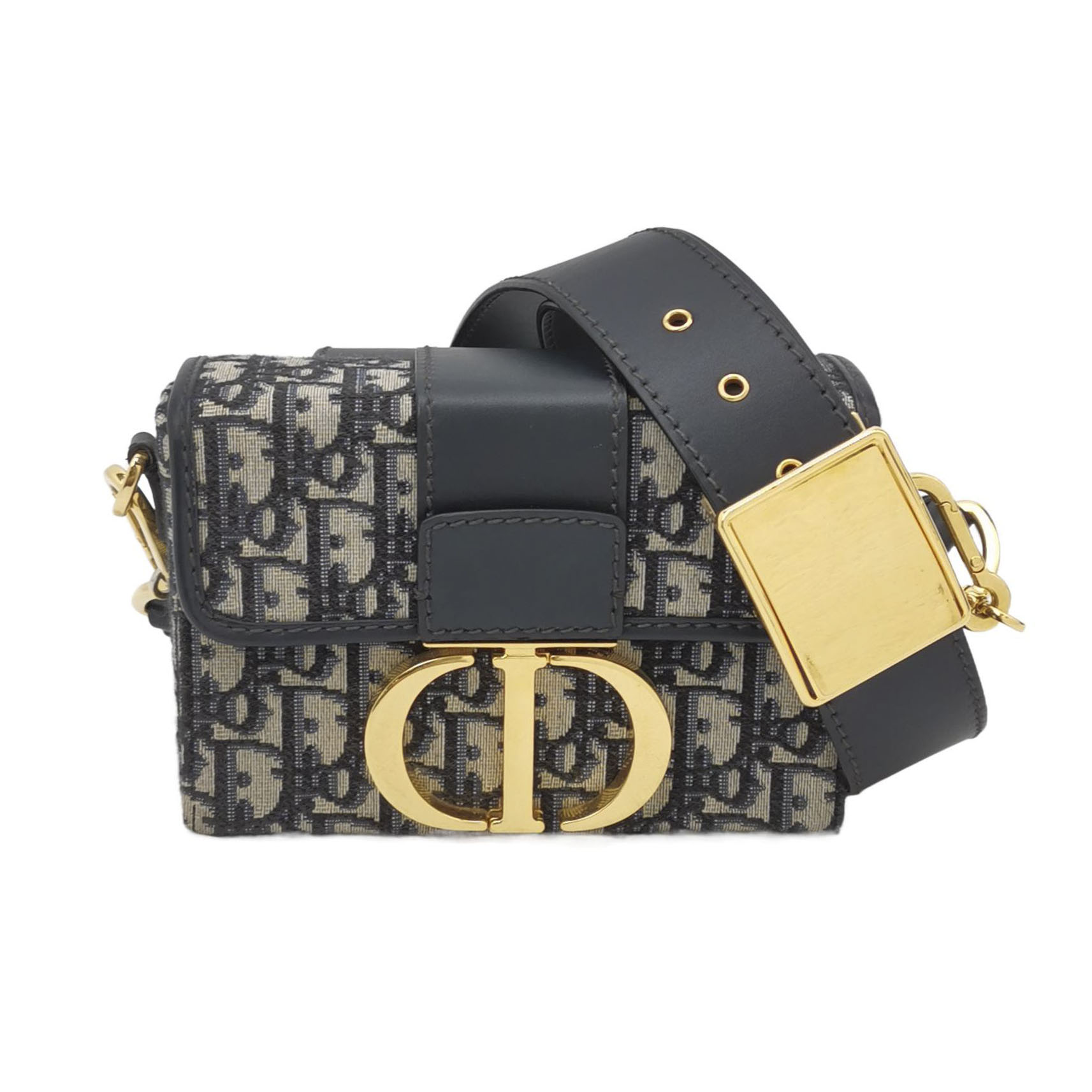 30montaigneobliquemonogram Canvas Cdcrossbody Bag