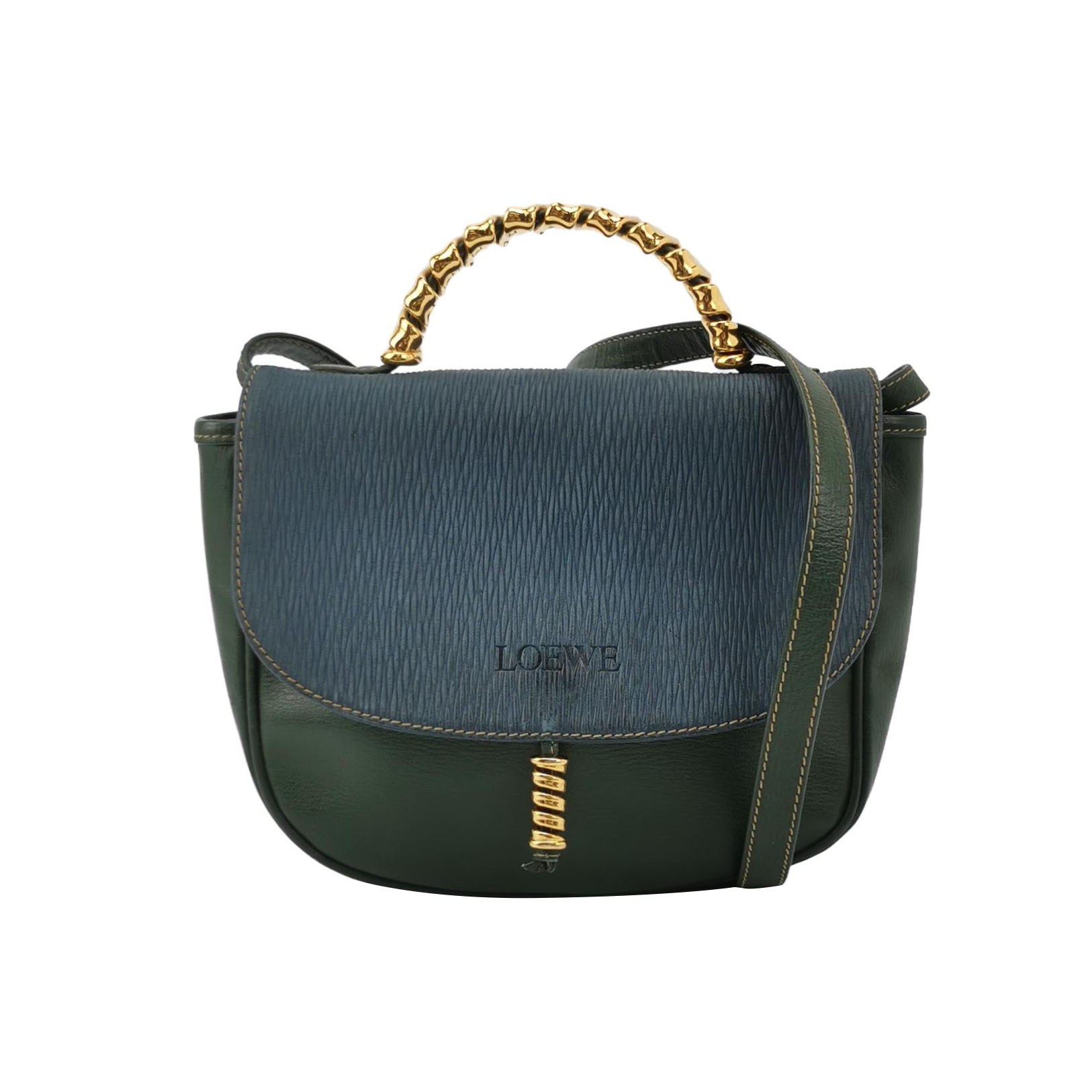 Velazquezsuede Leather Logocrossbody Bag