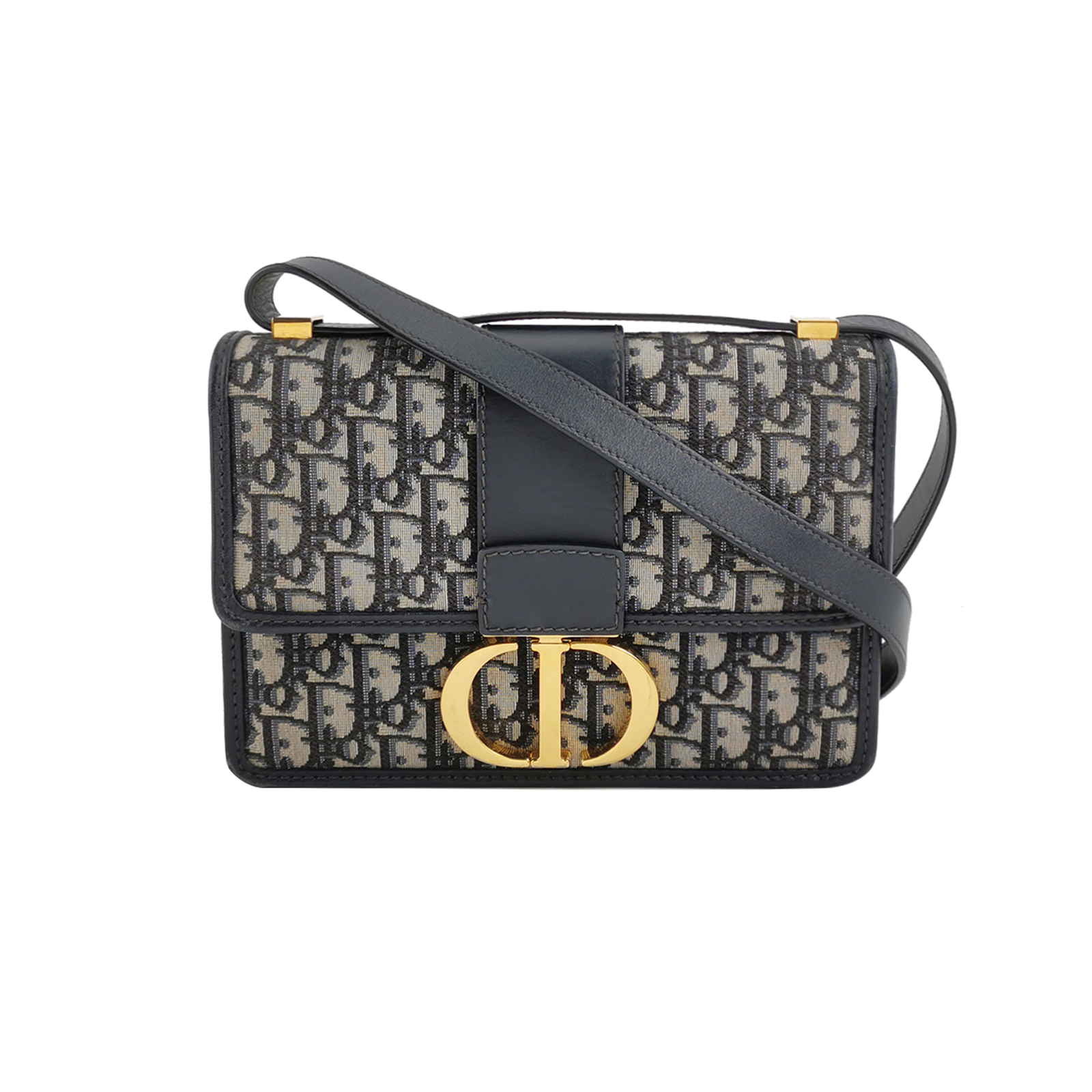 30montaigneobliquemonogram Canvas Cdcrossbody Bag