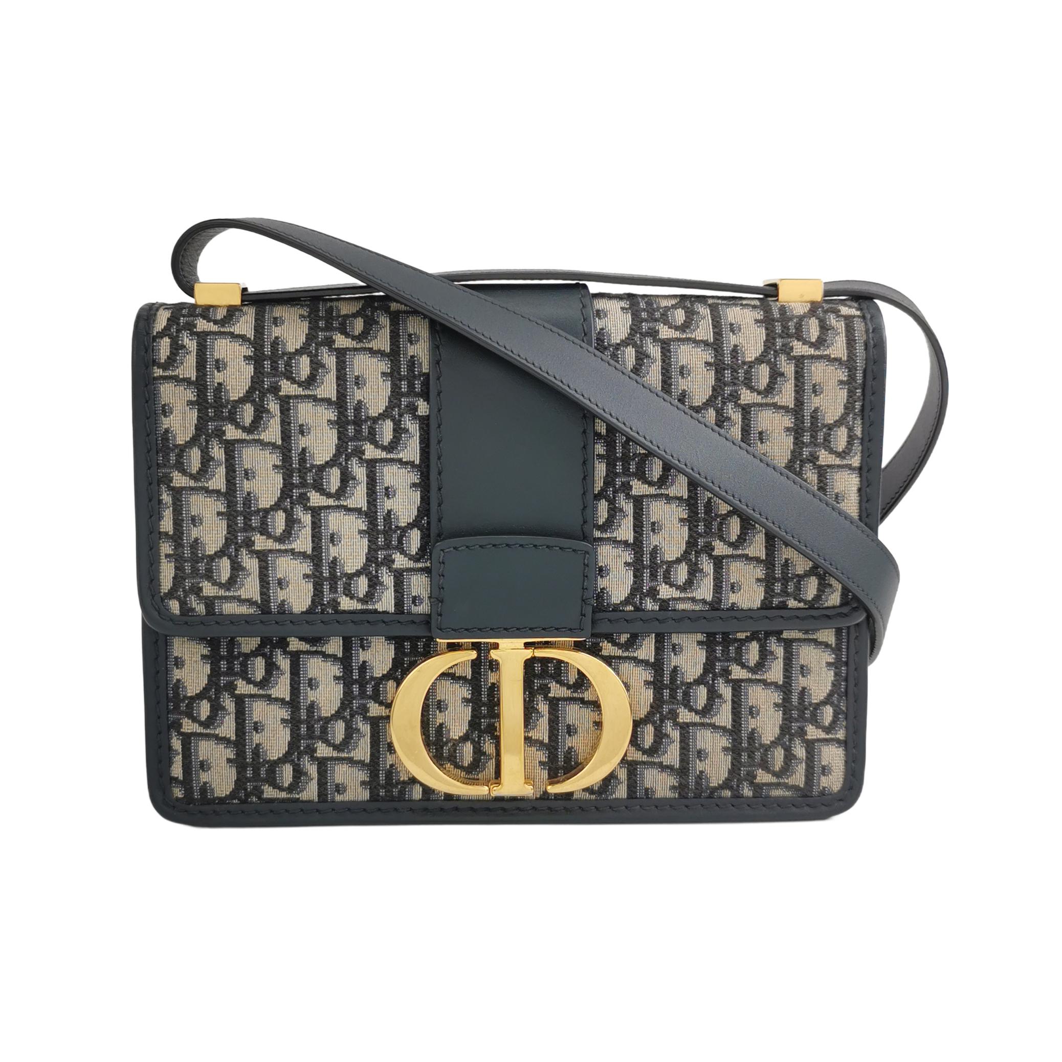 30montaigneobliquemonogram Canvas Cdcrossbody Bag