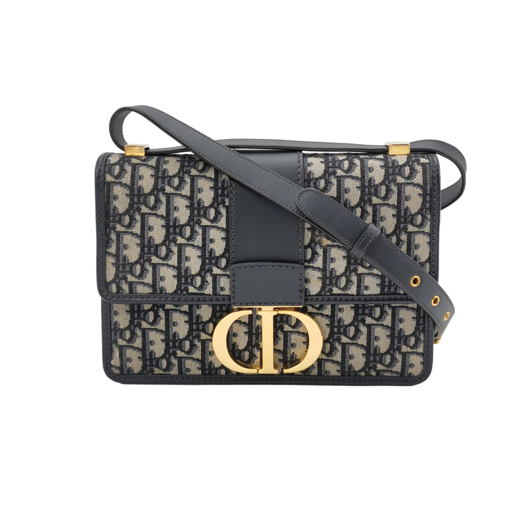 30montaigneobliquemonogram Canvas Cdcrossbody Bag