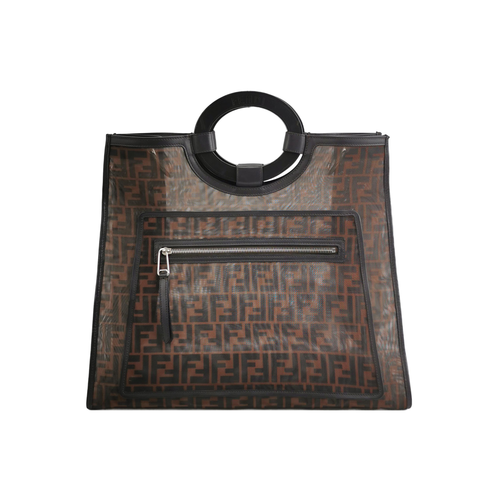 Runawayfmonogram Canvas Handbag