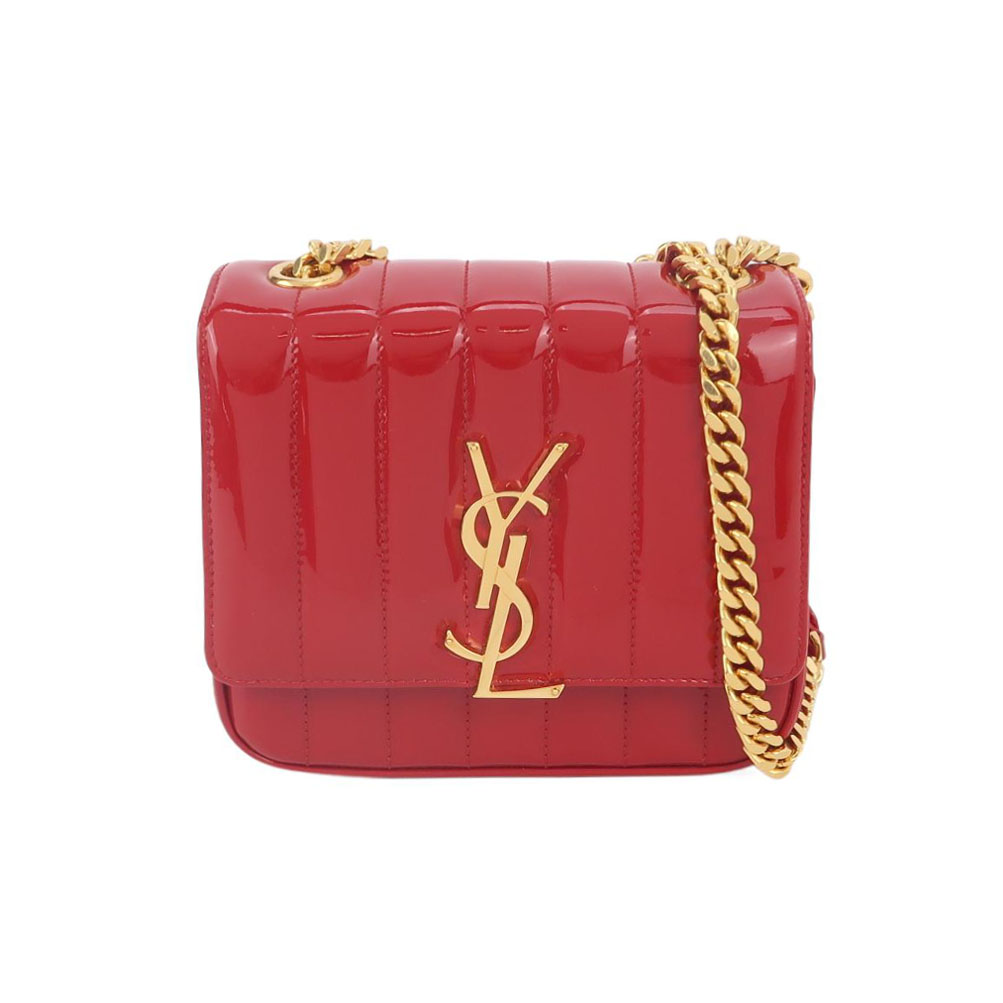 Vickypatent Leather Yslcrossbody Bag