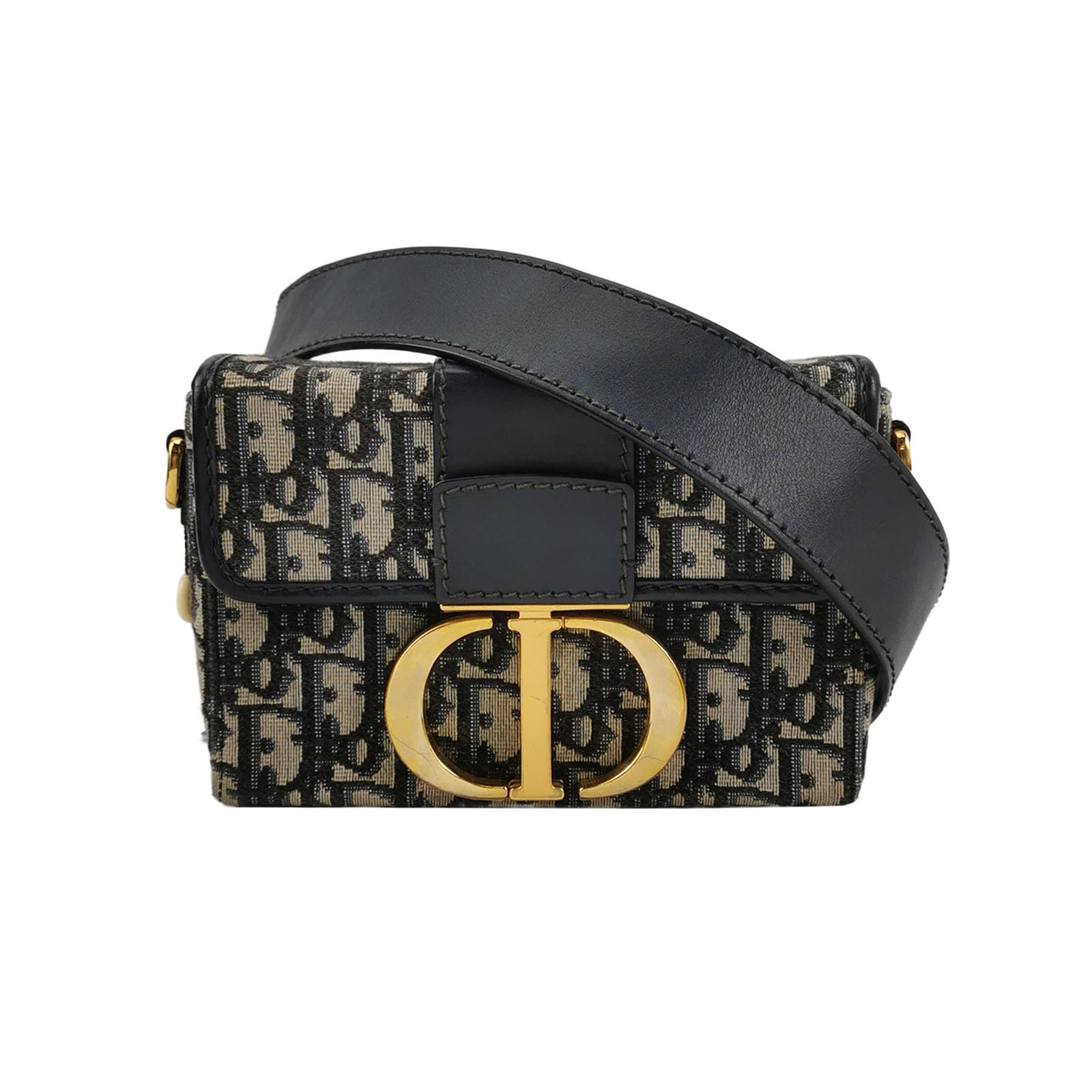 30montaigneobliquemonogram Canvas Cdcrossbody Bag