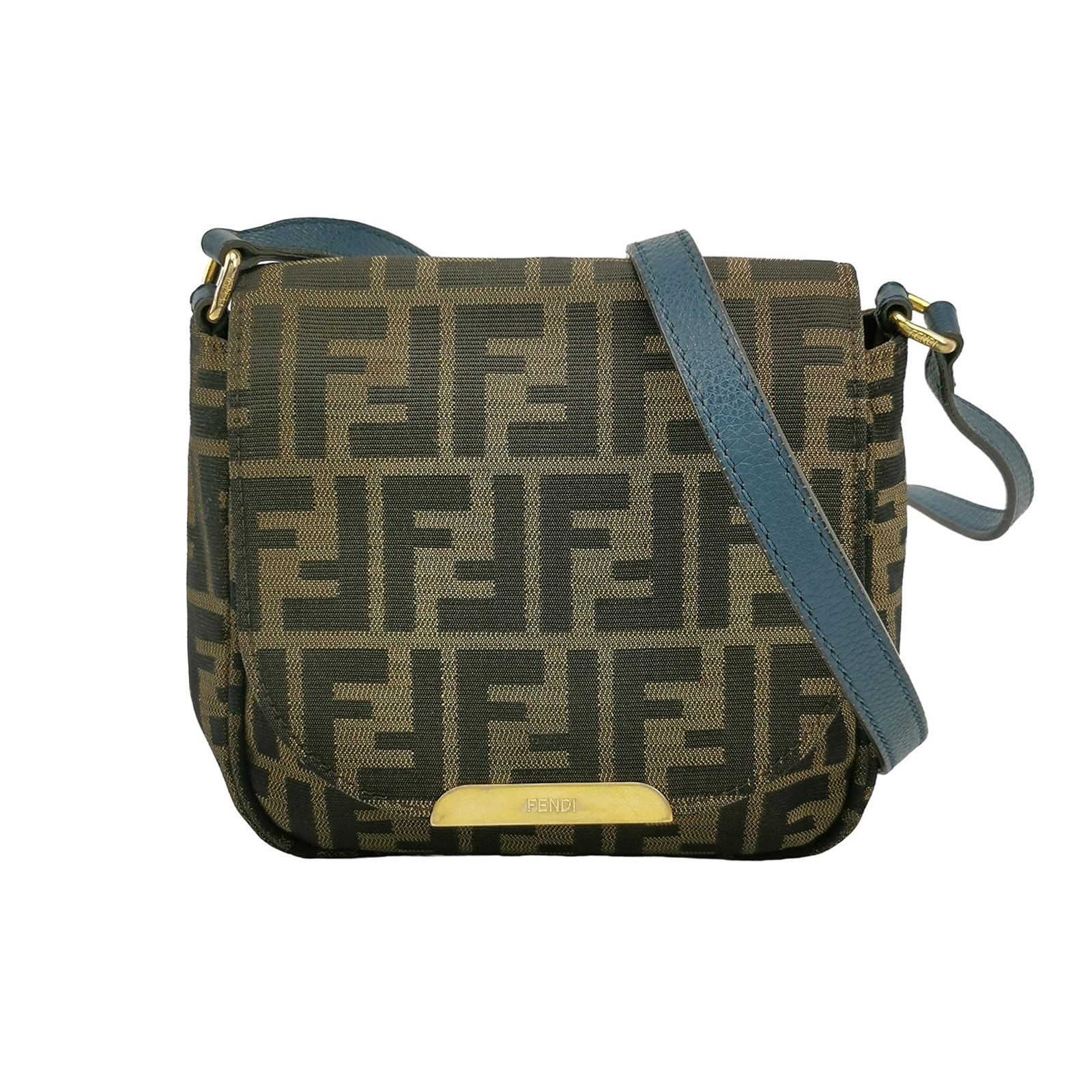 Zucca Bagfmonogram Canvas Crossbody Bag