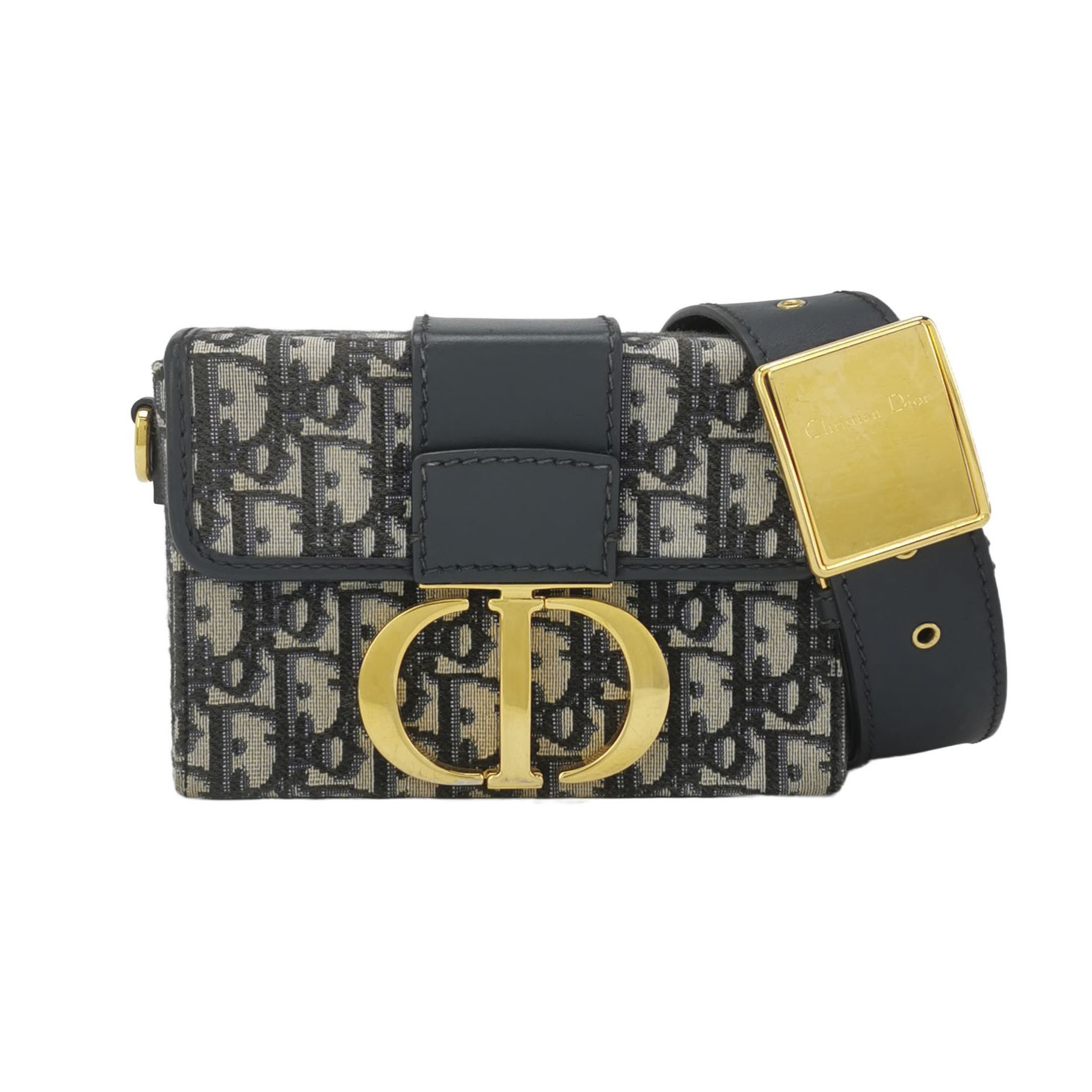 30montaigneobliquemonogram Canvas Cdcrossbody Bag