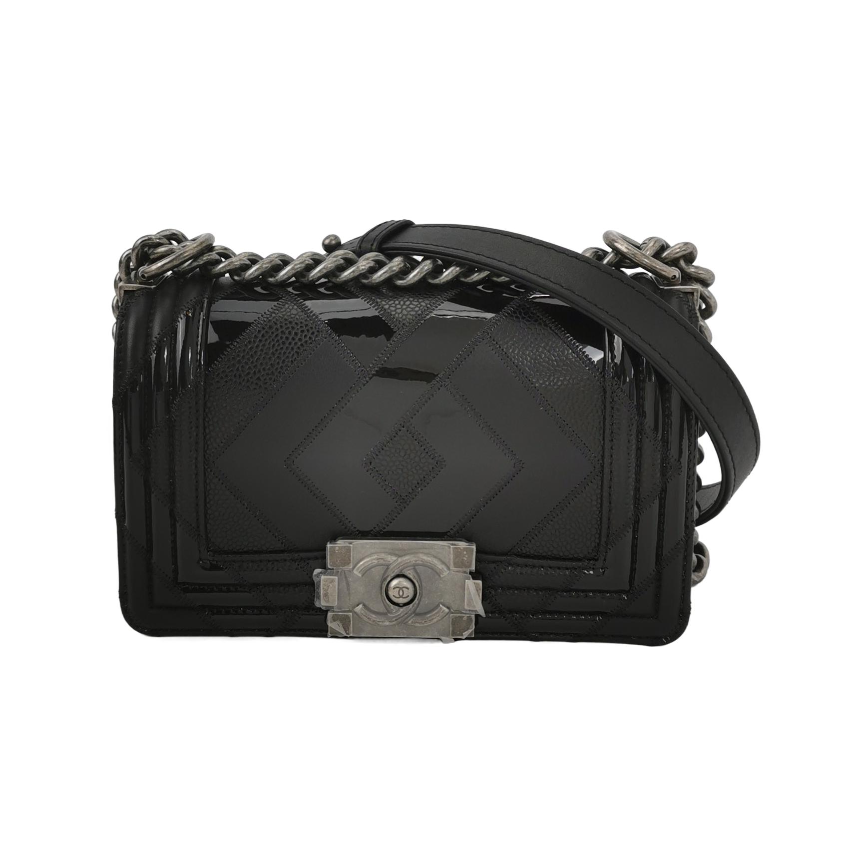 Leboy Patent Leather Ccrossbody Bag