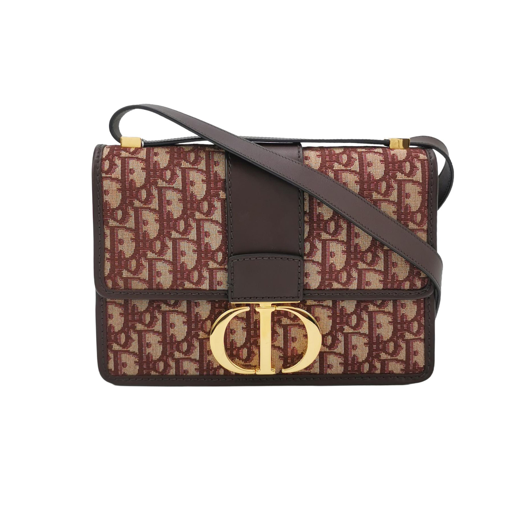 30montaigneobliquemonogram Canvas Cdcrossbody Bag