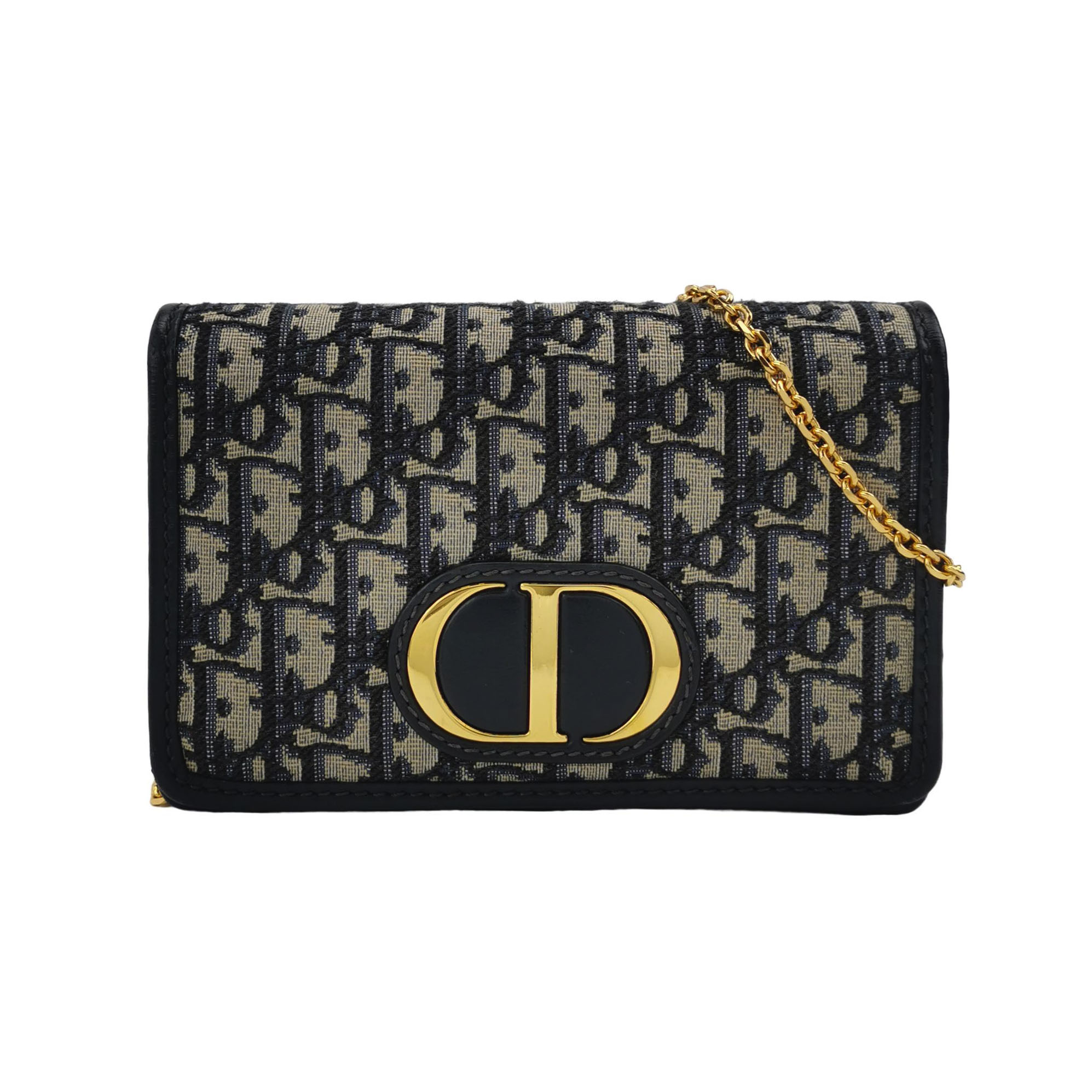 30montaigneobliquemonogram Canvas Cdcrossbody Bag