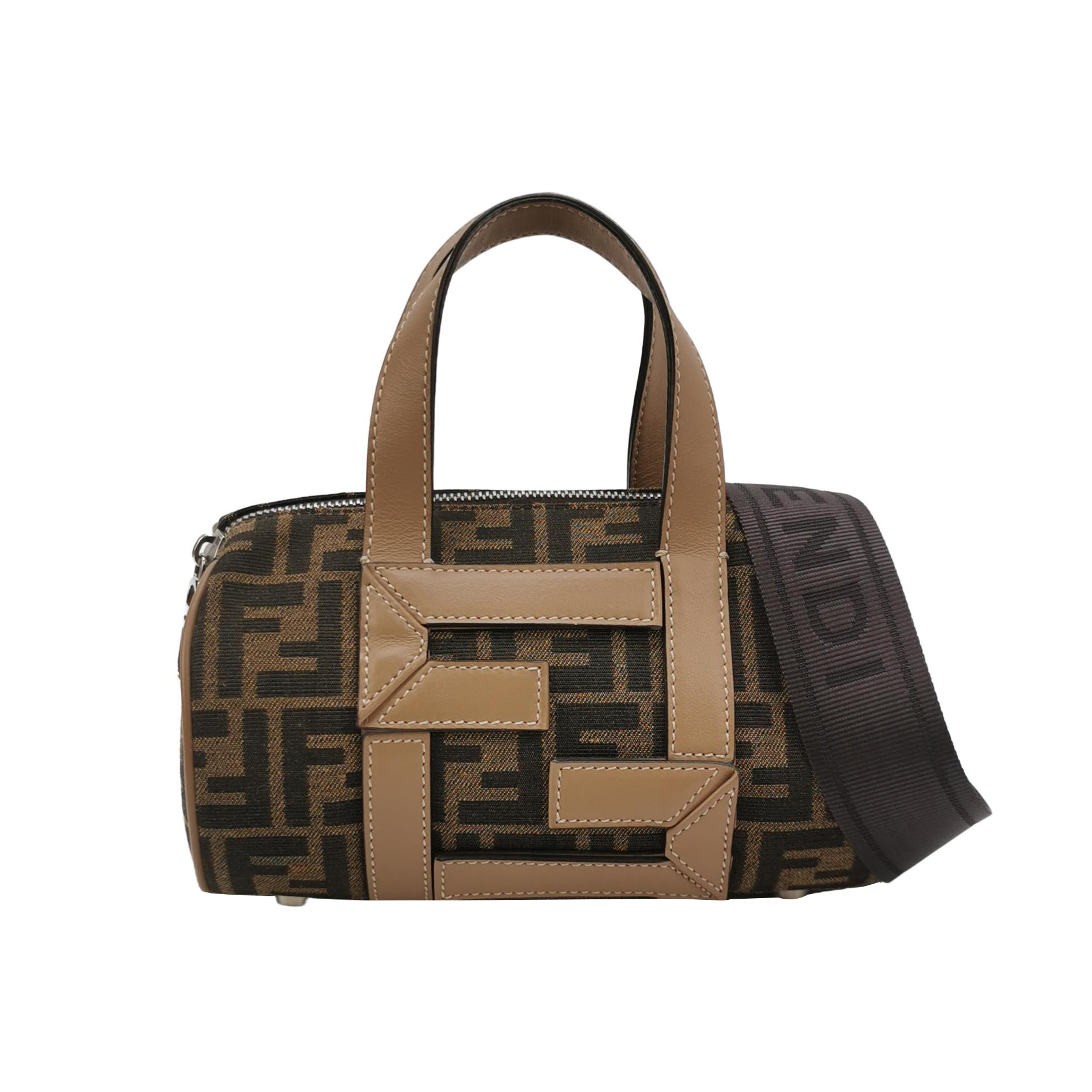 Fmonogram Canvas Crossbody Bag