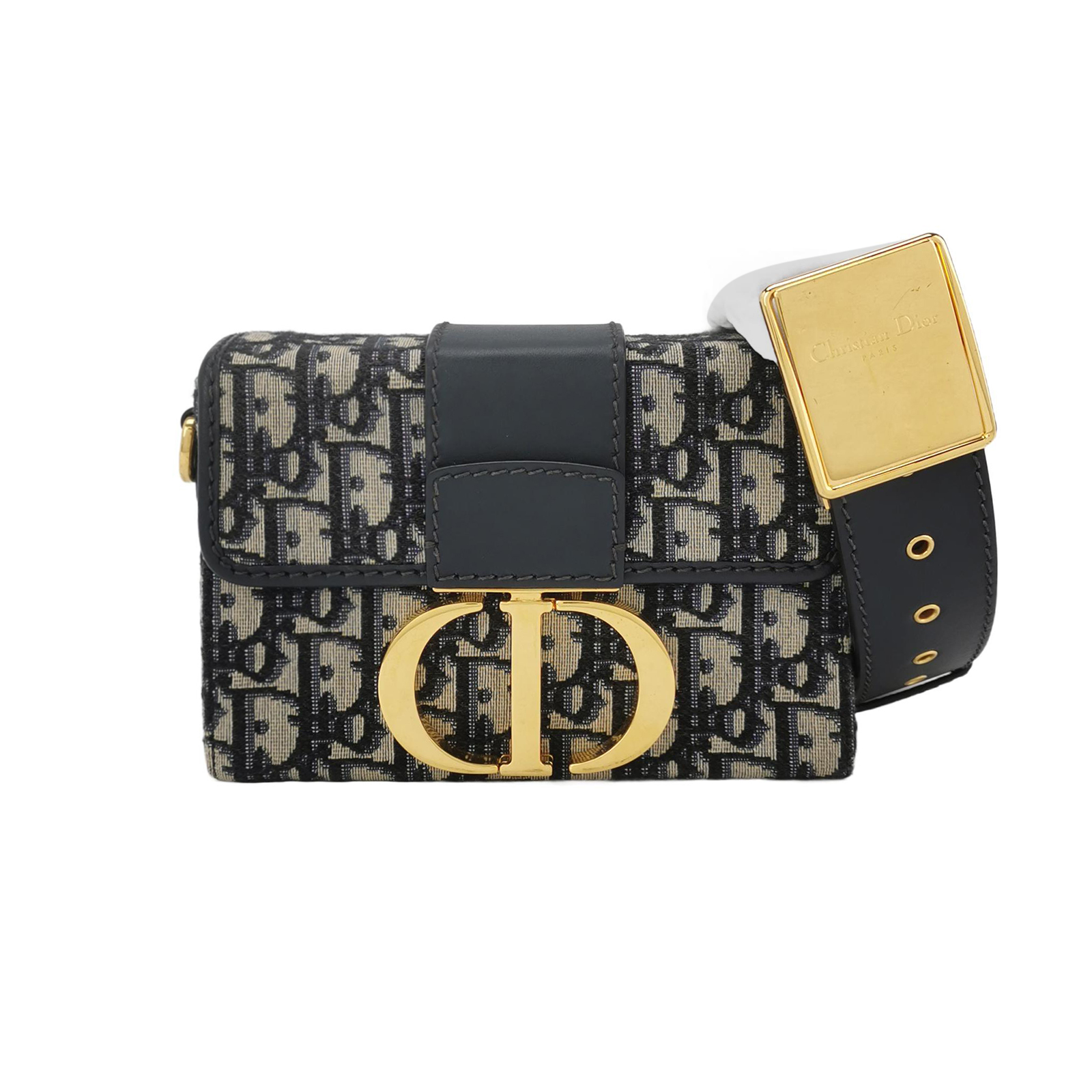 30montaigneobliquemonogram Canvas Cdcrossbody Bag