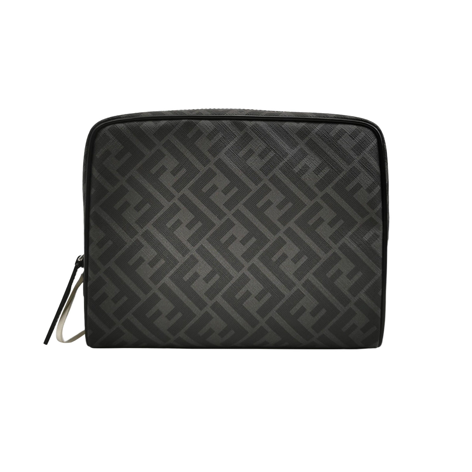 Fmonogram Canvas Clutch Bag