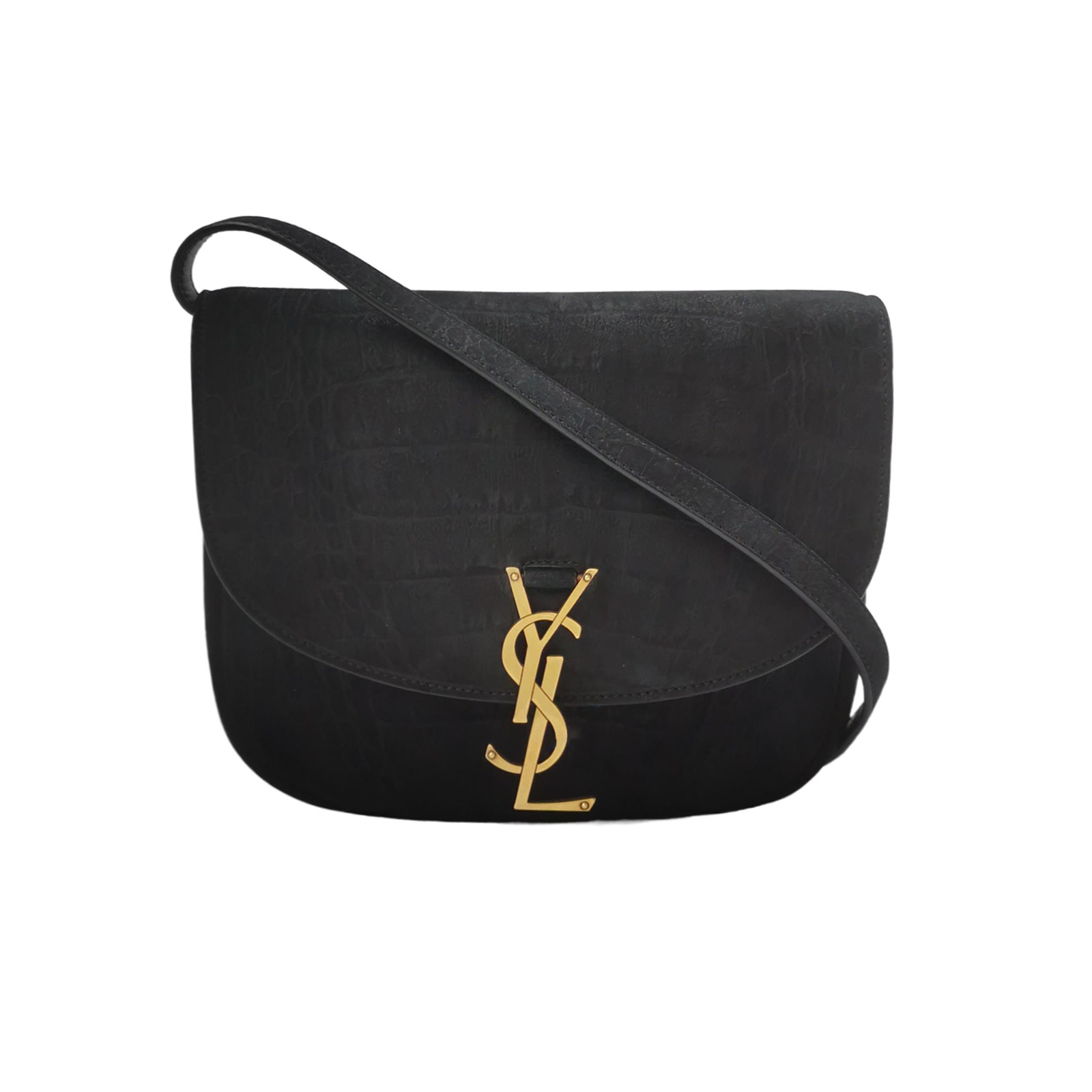 Kaiasuede Leather Yslcrossbody Bag