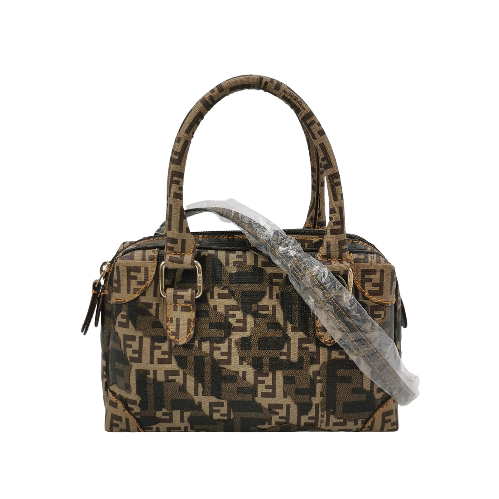 Fmonogram Canvas Crossbody Bag