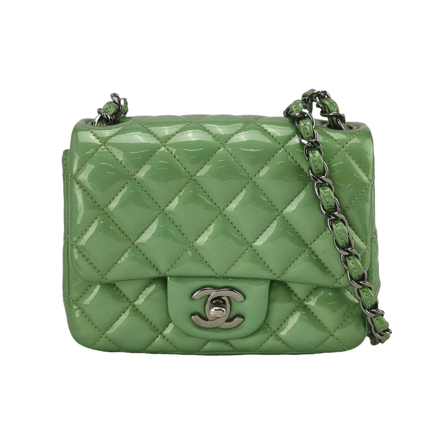 Classic Flap Patent Leather Ccrossbody Bag