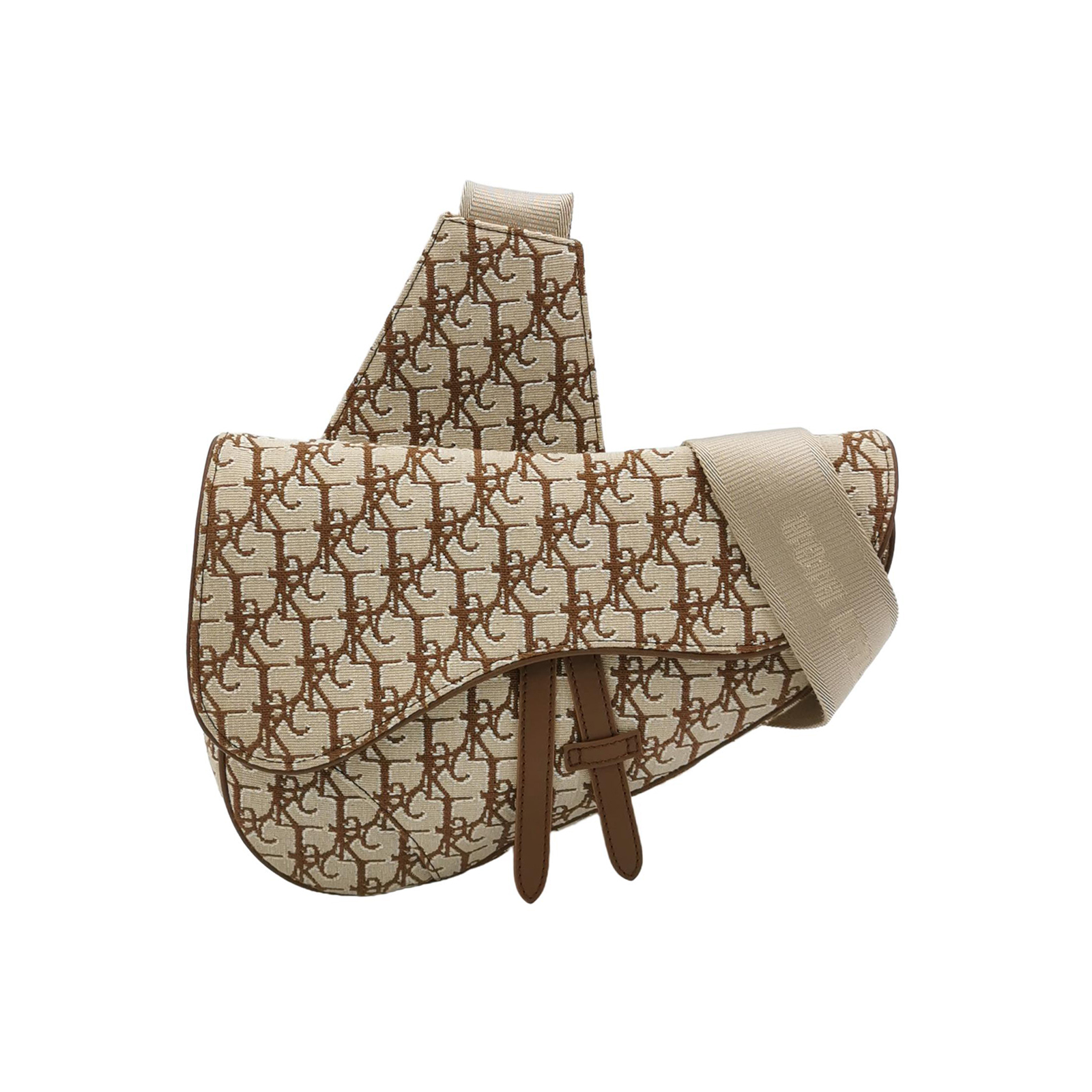 Cactus Jack Saddlemonogram Canvas Crossbody Bag