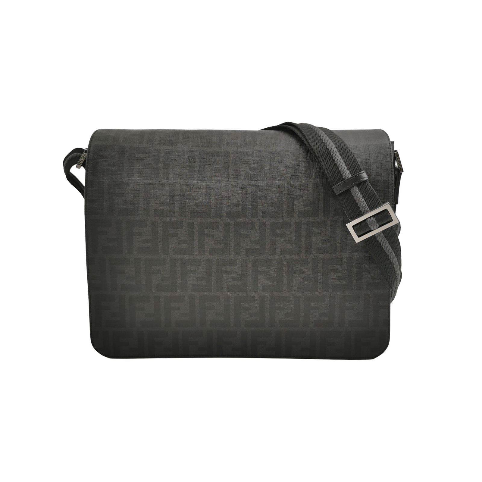 Fmonogram Canvas Crossbody Bag