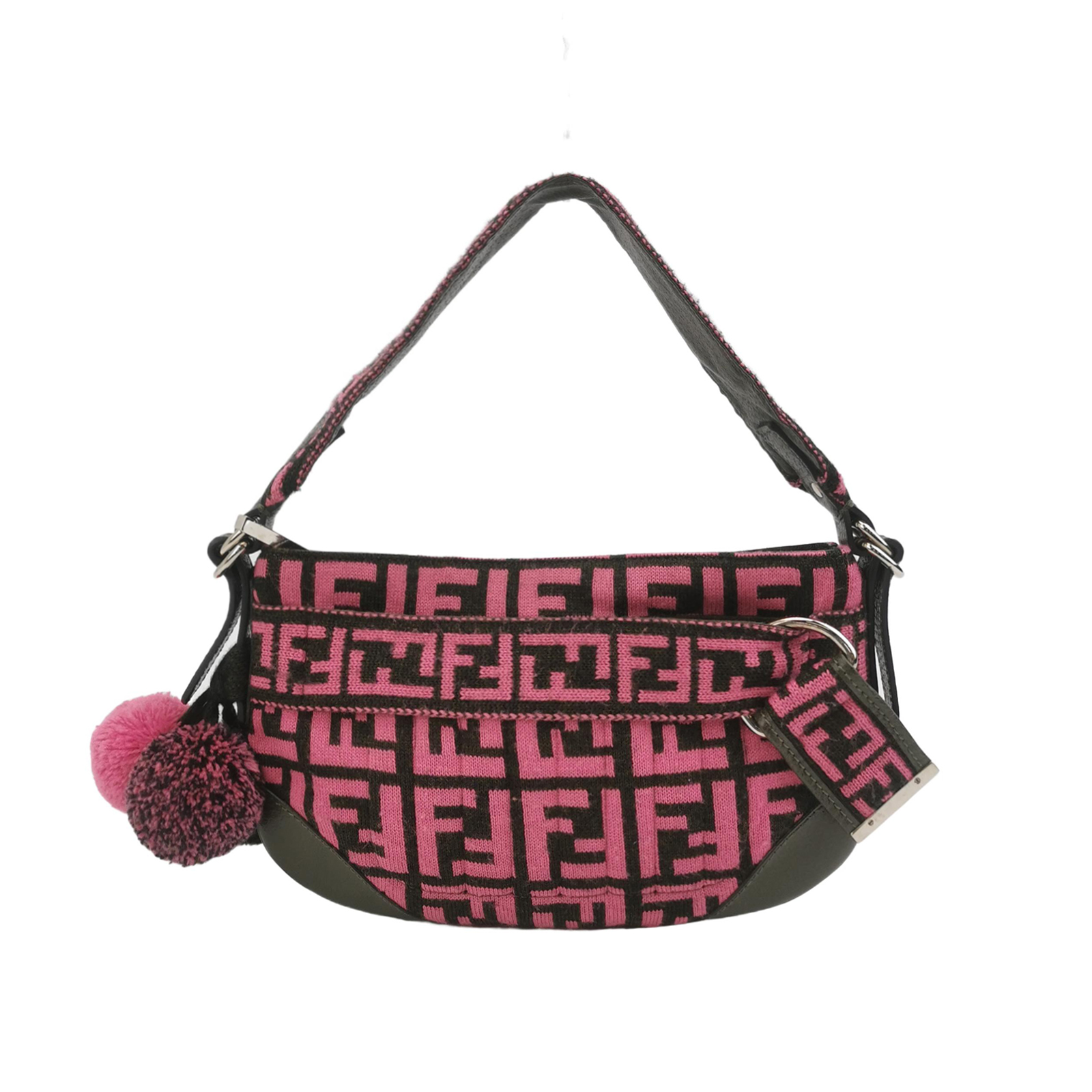 Fmonogram Canvas Handbag