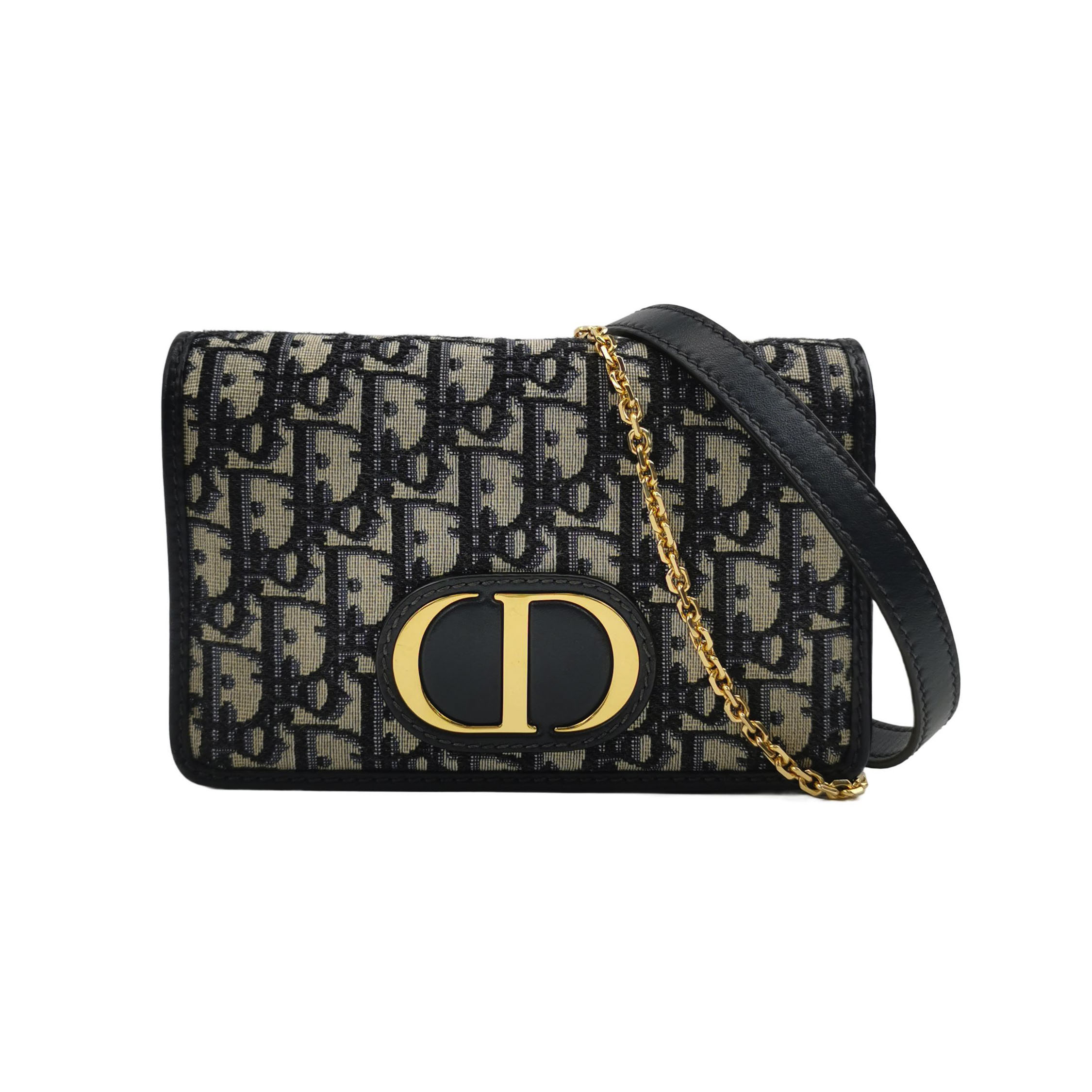 30montaigneobliquemonogram Canvas Cdcrossbody Bag