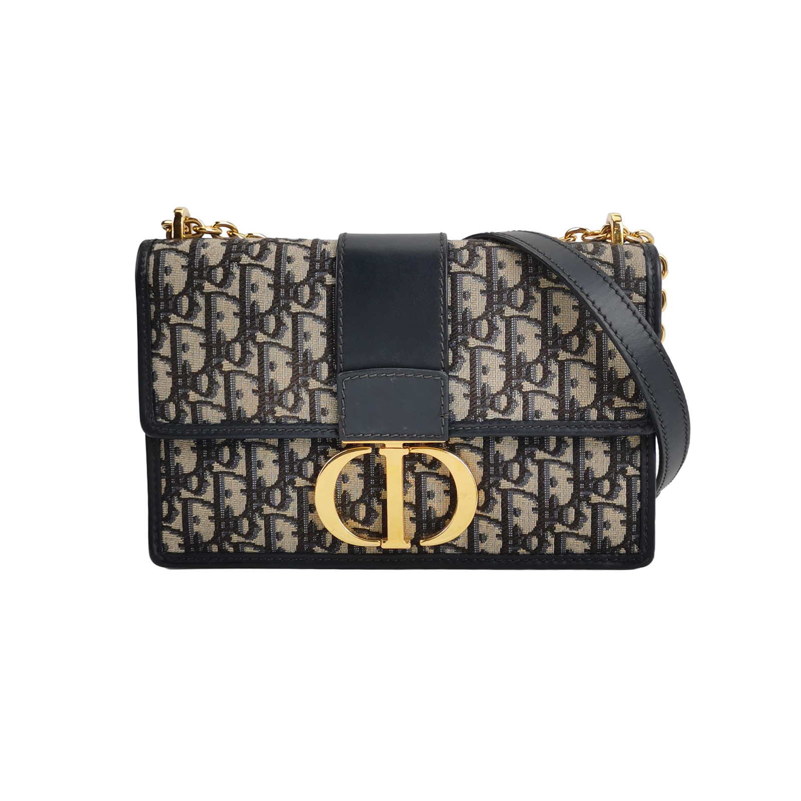 30montaigneobliquemonogram Canvas Cdcrossbody Bag