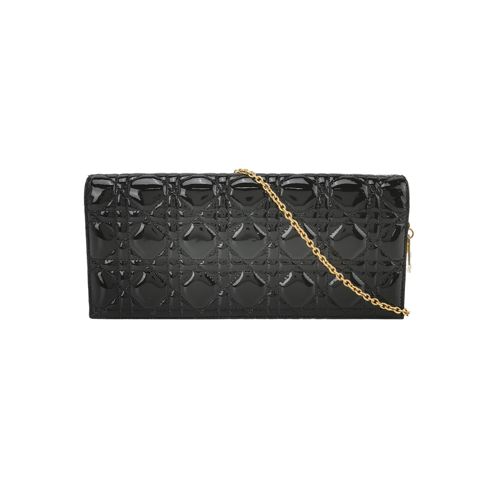 Lady Diorpatent Leather Logocrossbody Bag