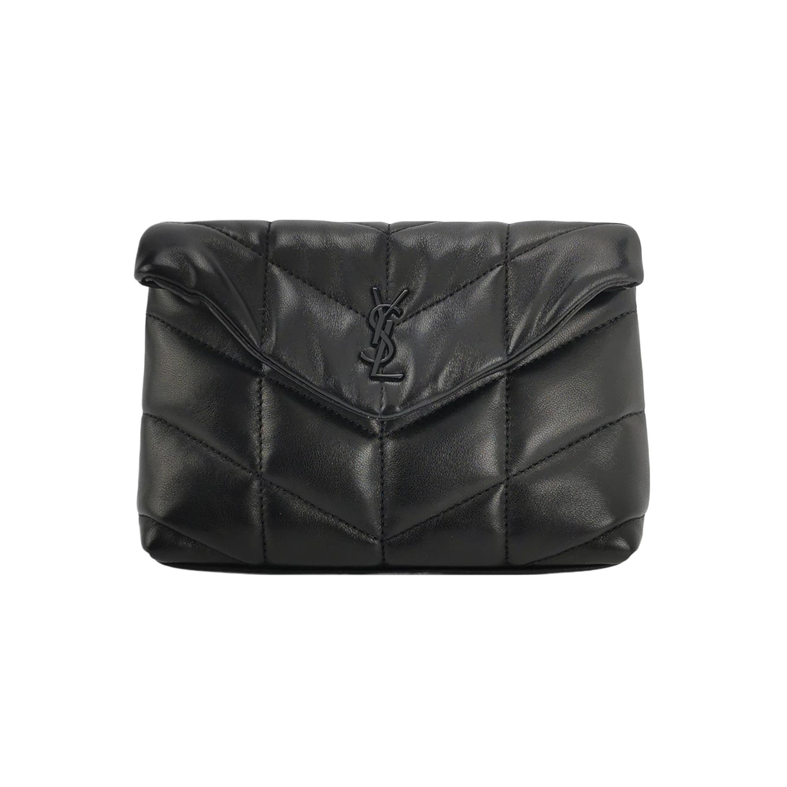 Puffervyslclutch Bag