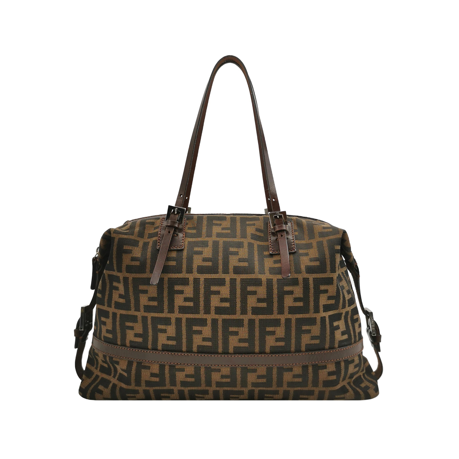 Fmonogram Canvas Handbag