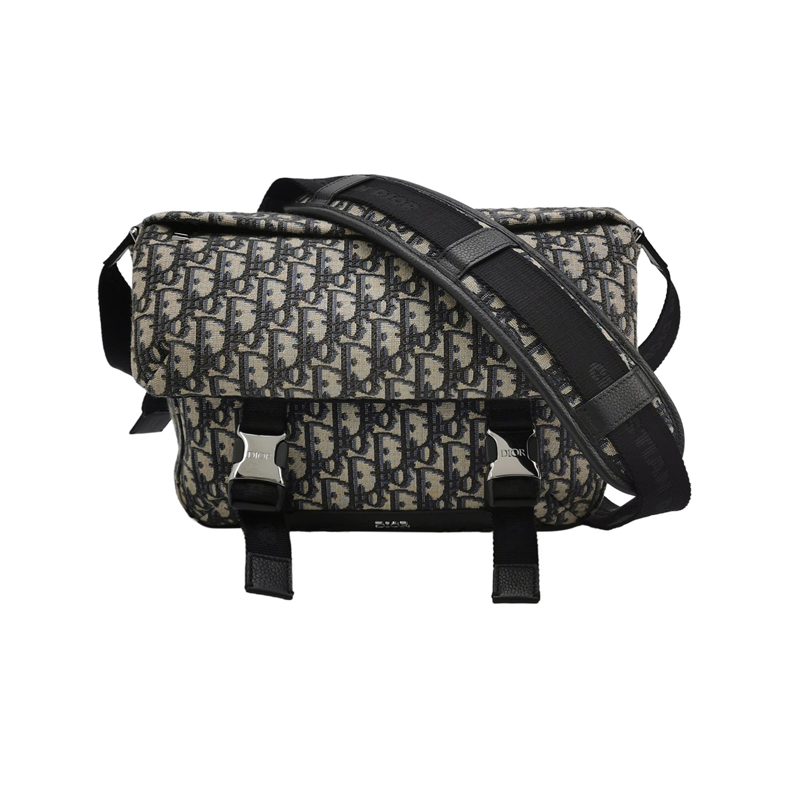 Explorerobliquemonogram Canvaslogocrossbody Bag