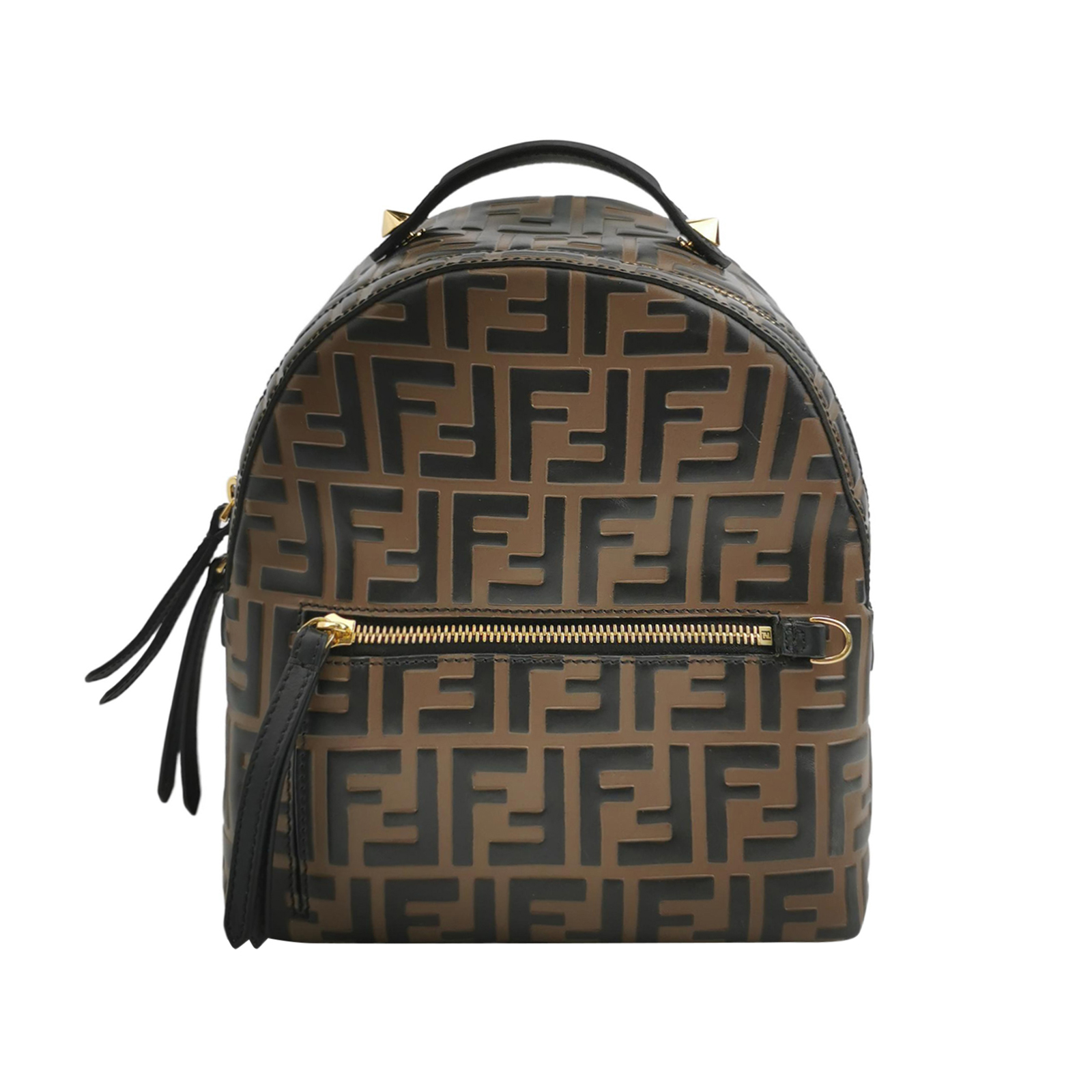 Fmonogram Canvas Backpack