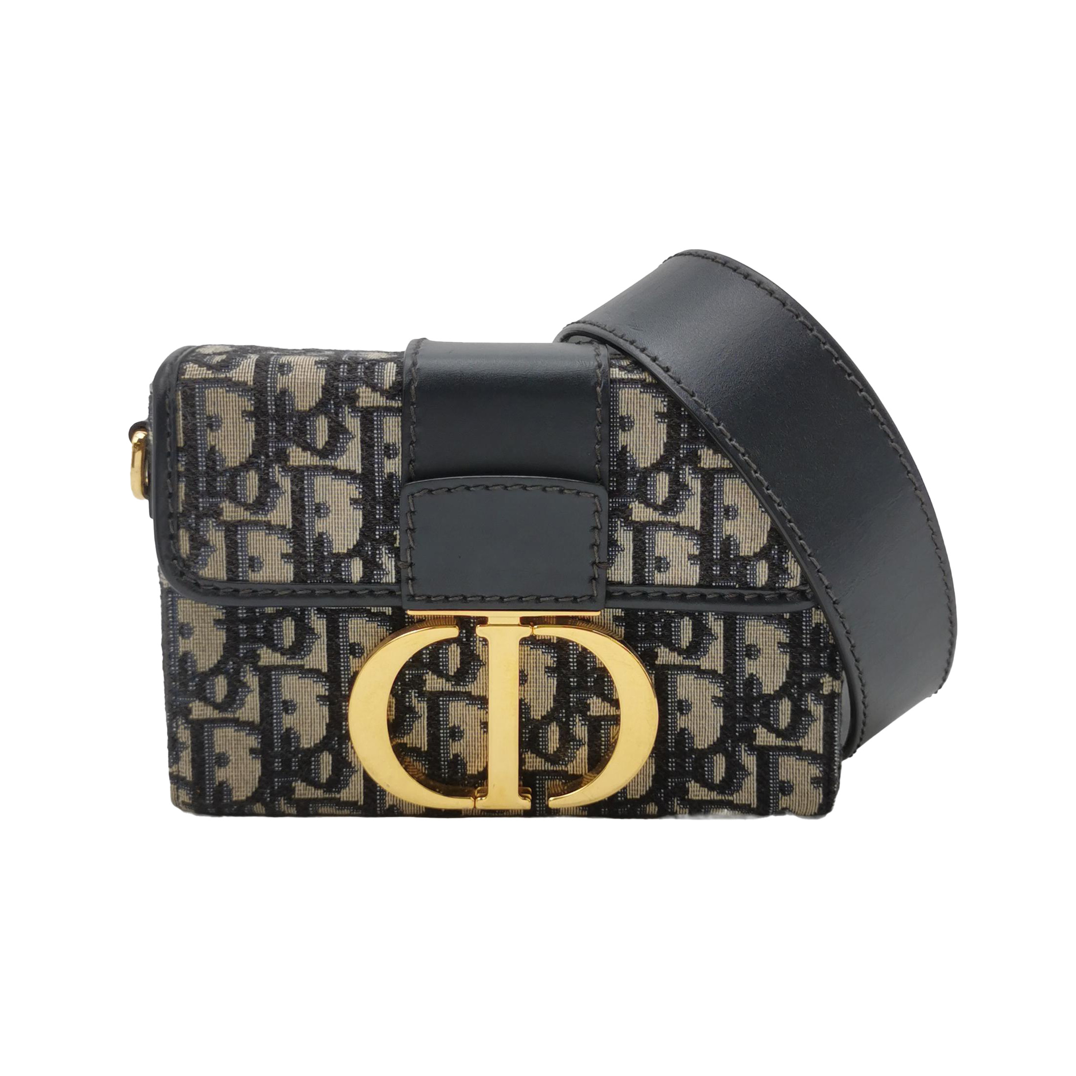 30montaigneobliquemonogram Canvas Cdcrossbody Bag