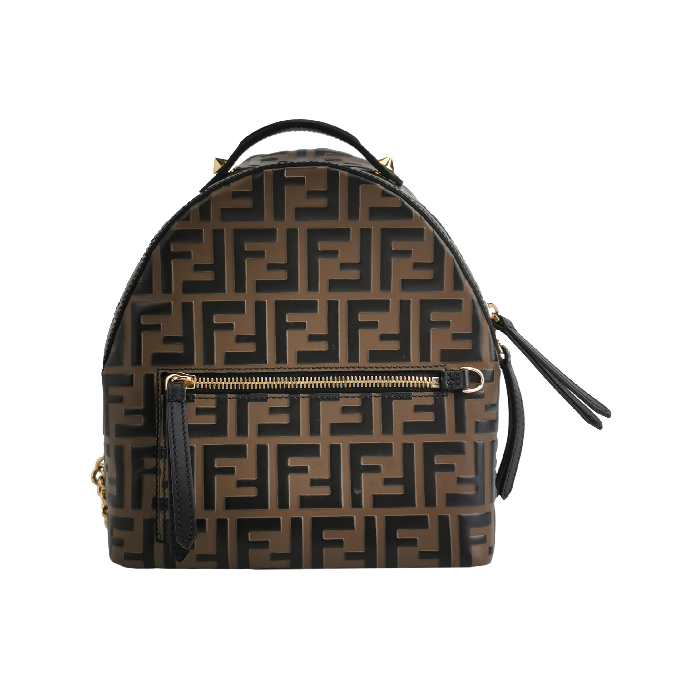 Fmonogram Canvas Backpack
