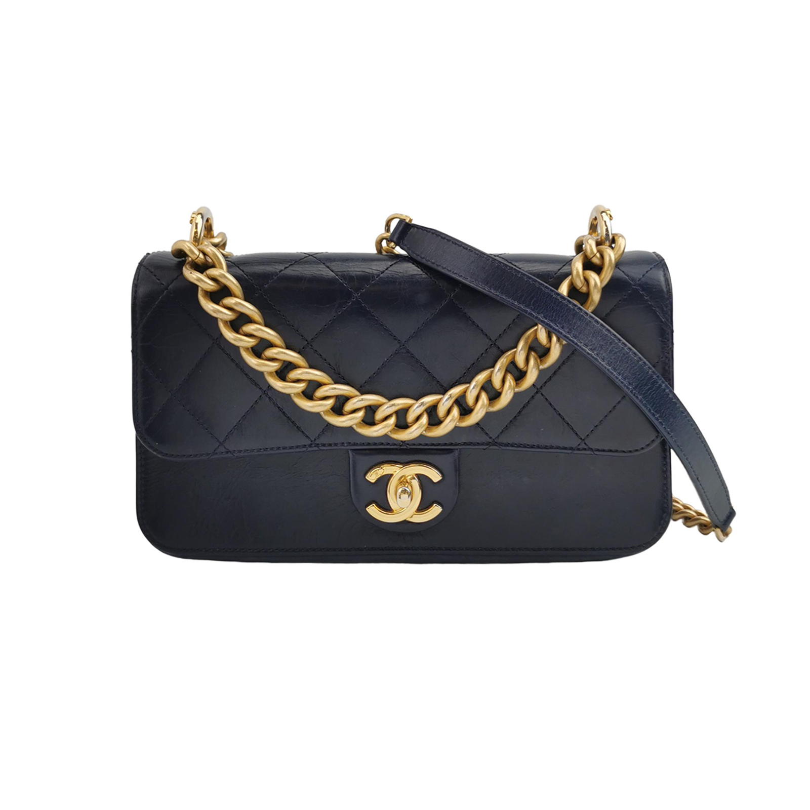 Flap Bagsuede Leather C