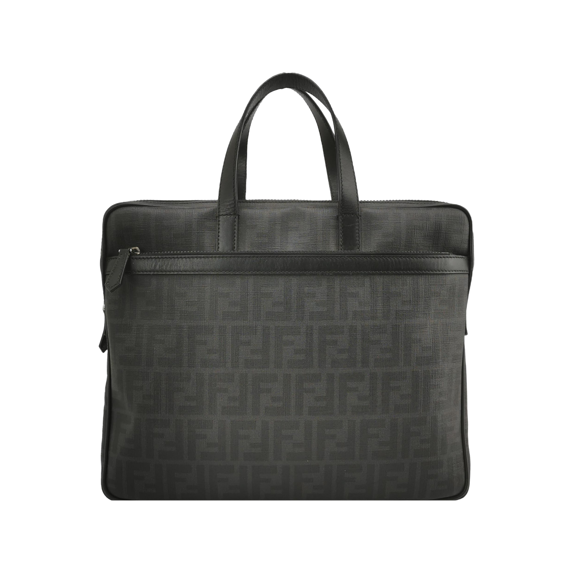 Fmonogram Canvas Handbag