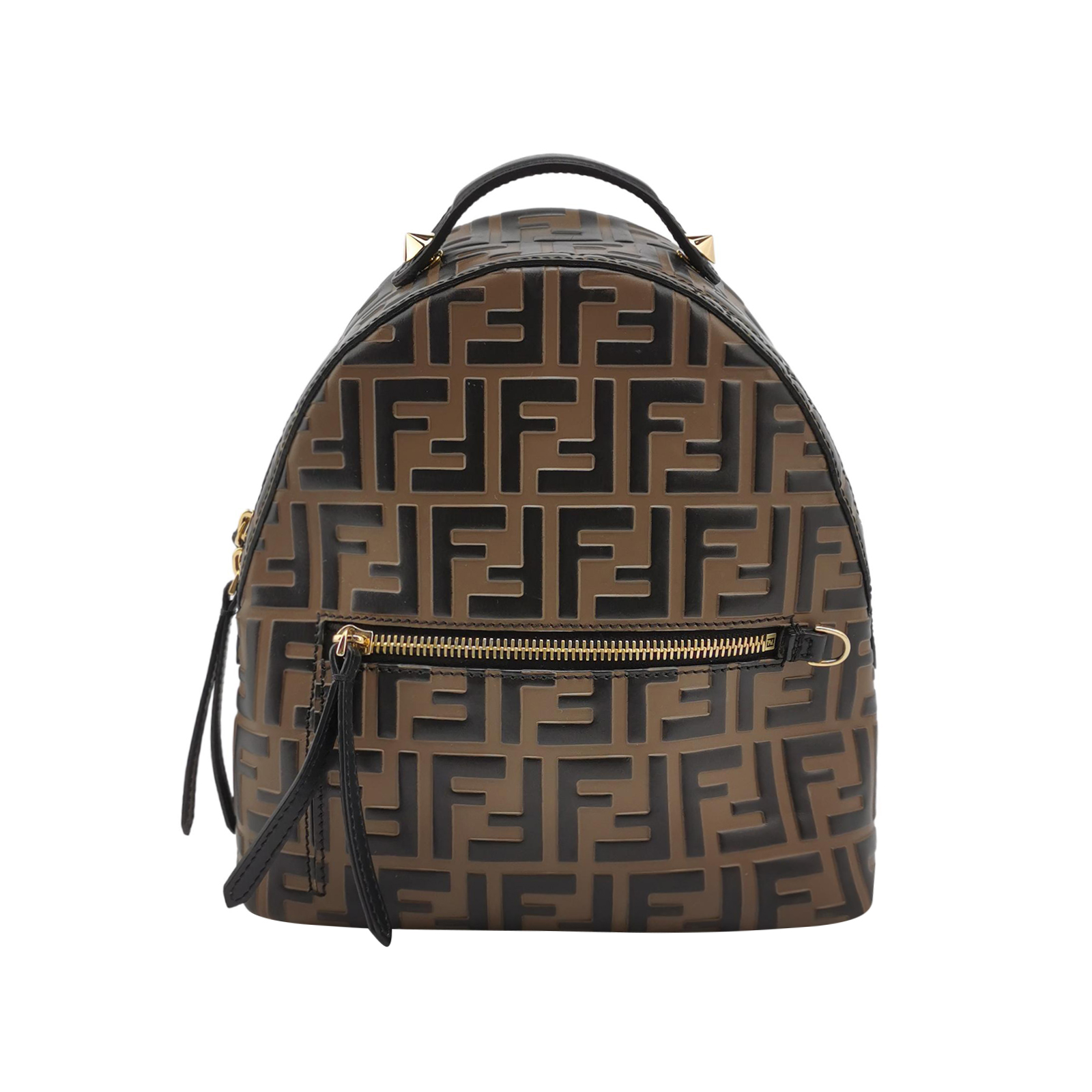 Fmonogram Canvas Backpack