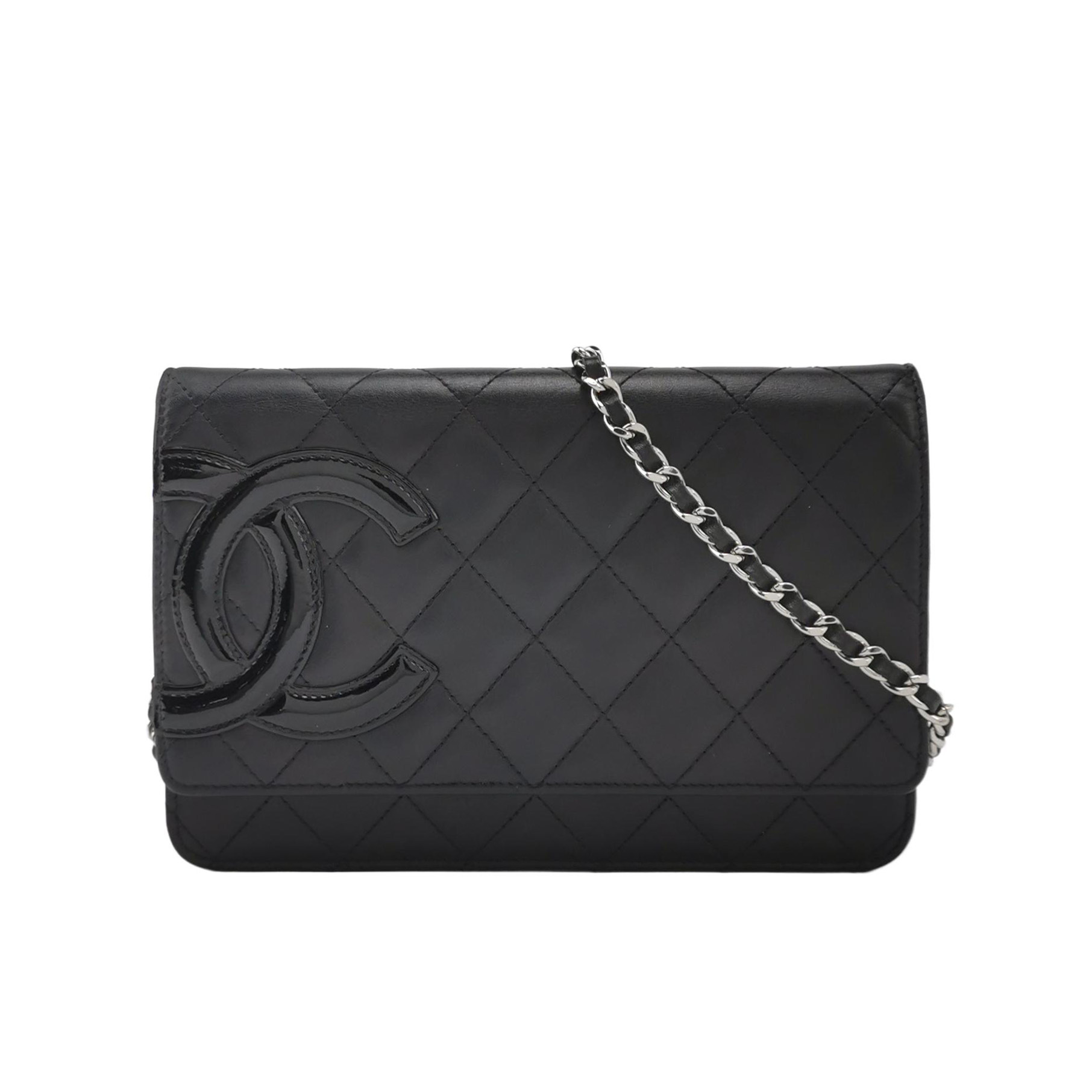 Cambonpatent Leather C Logocrossbody Bag