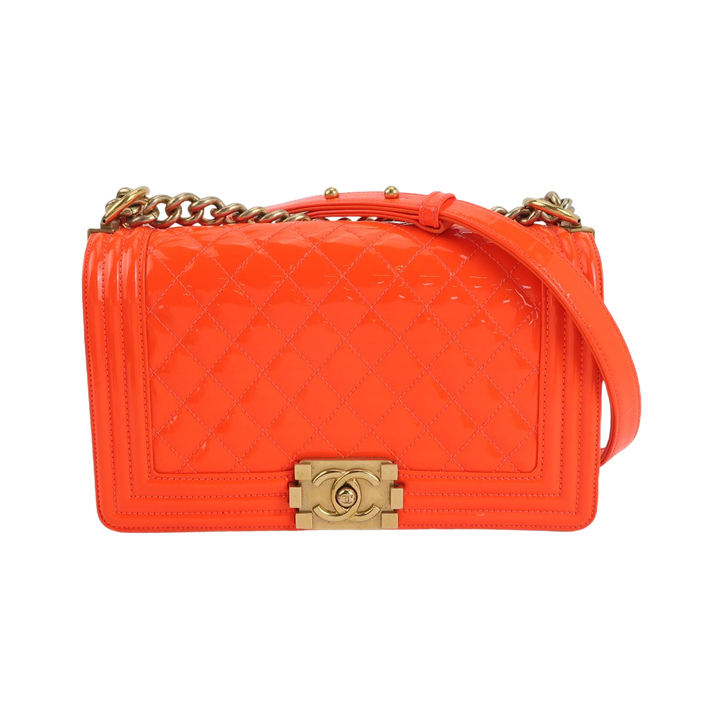 Leboy Patent Leather Ccrossbody Bag