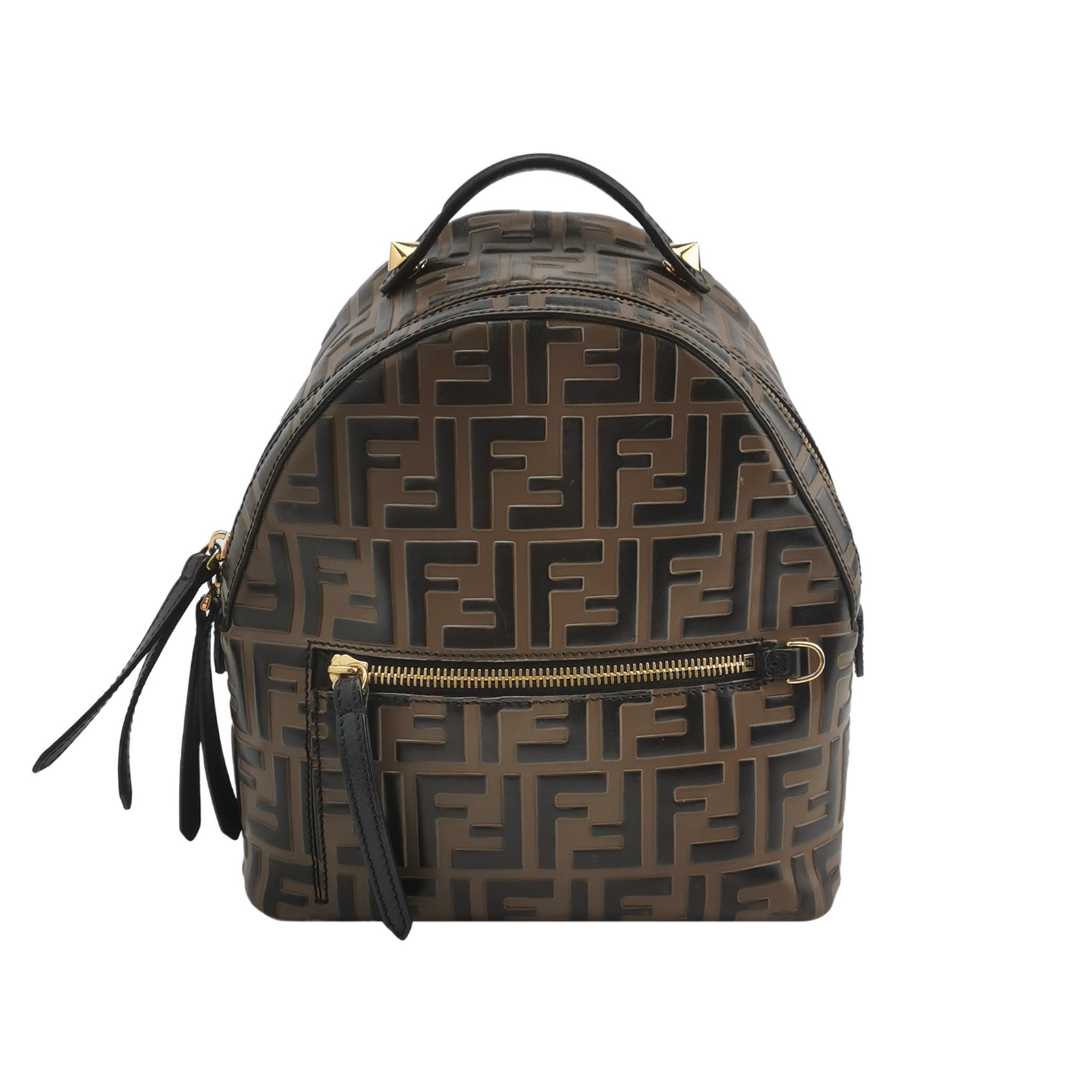 Fmonogram Canvas Backpack