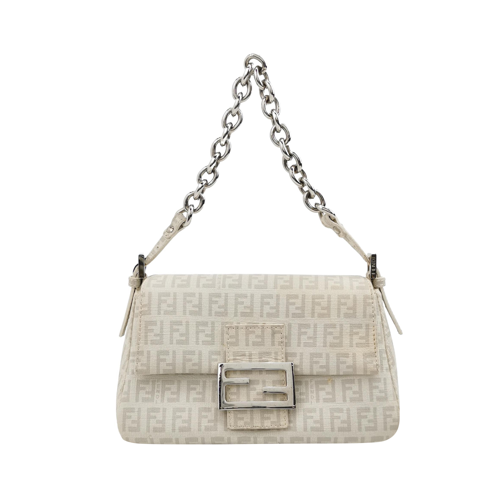 Fmonogram Canvas Handbag