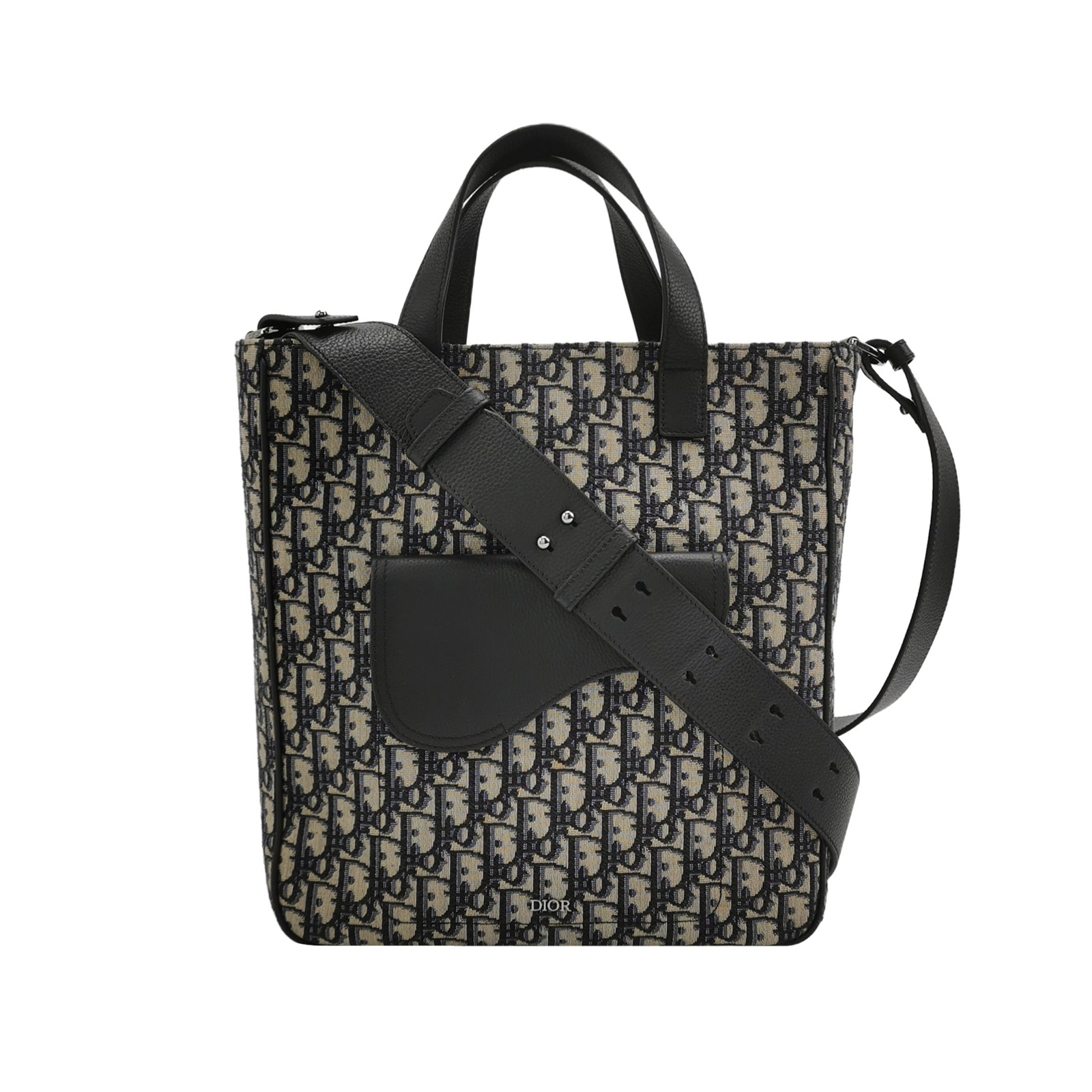 Saddlemonogram Canvas Crossbody Bag