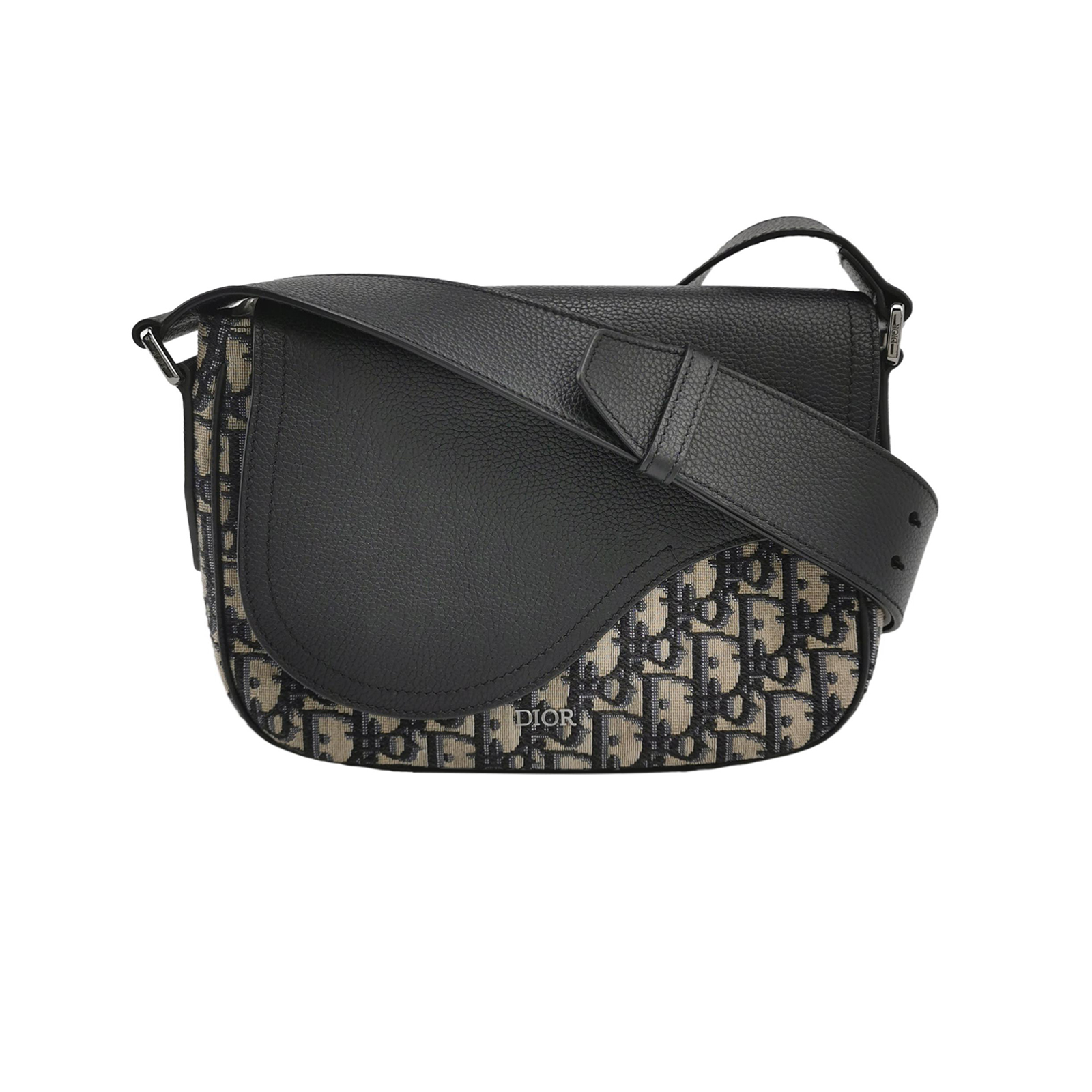 Saddlemonogram Canvas Crossbody Bag