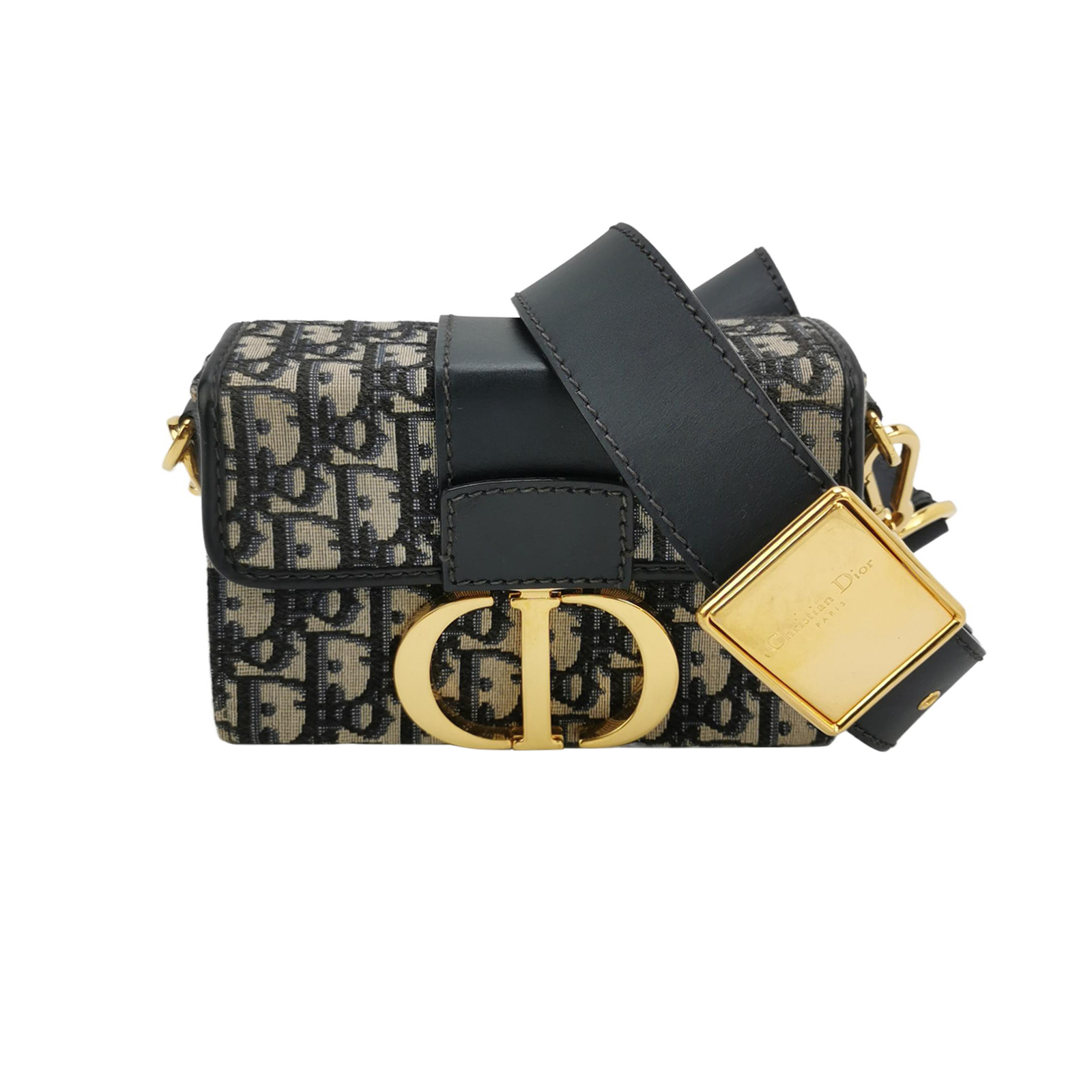 30montaigneobliquemonogram Canvas Cdcrossbody Bag