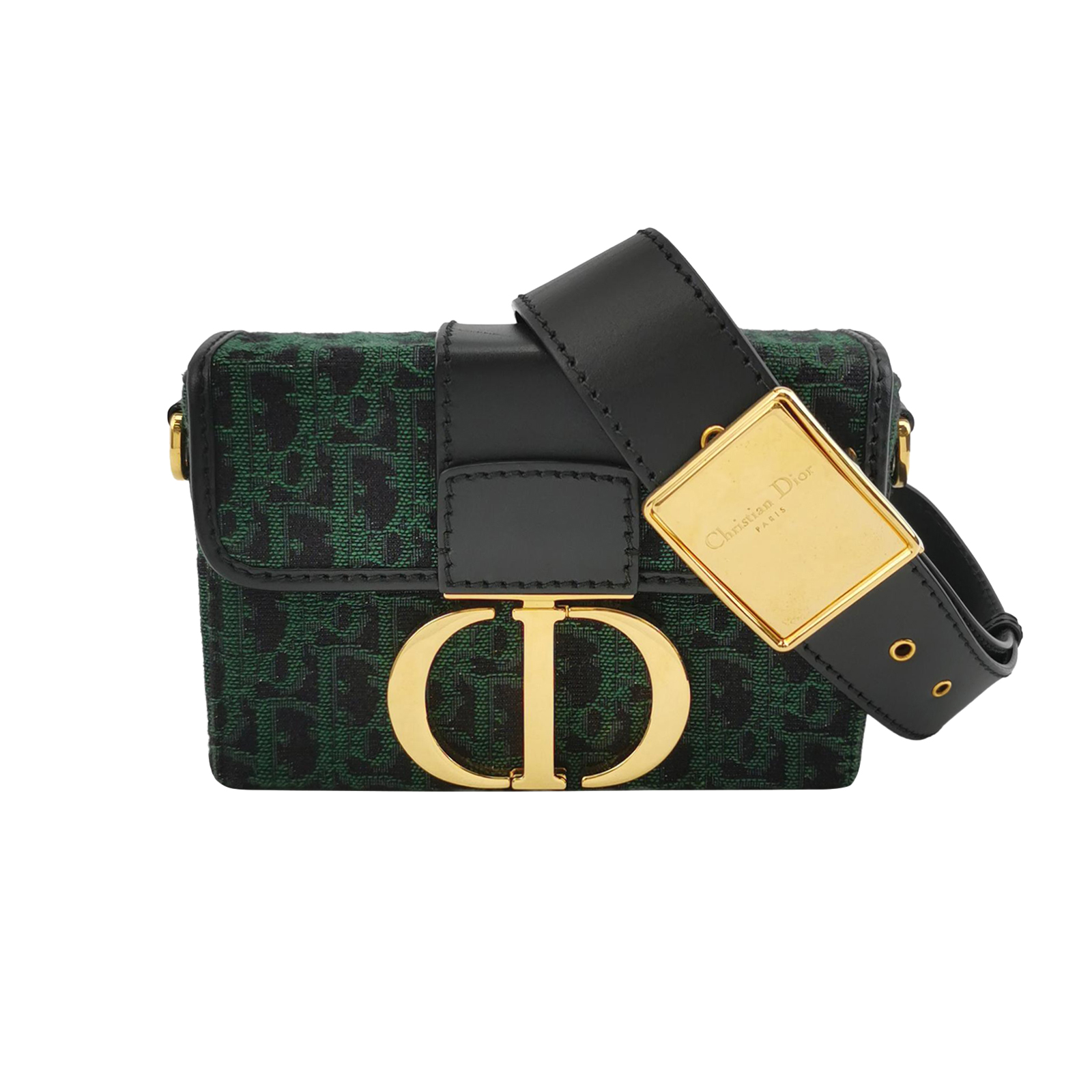 30montaigneobliquemonogram Canvas Cdcrossbody Bag