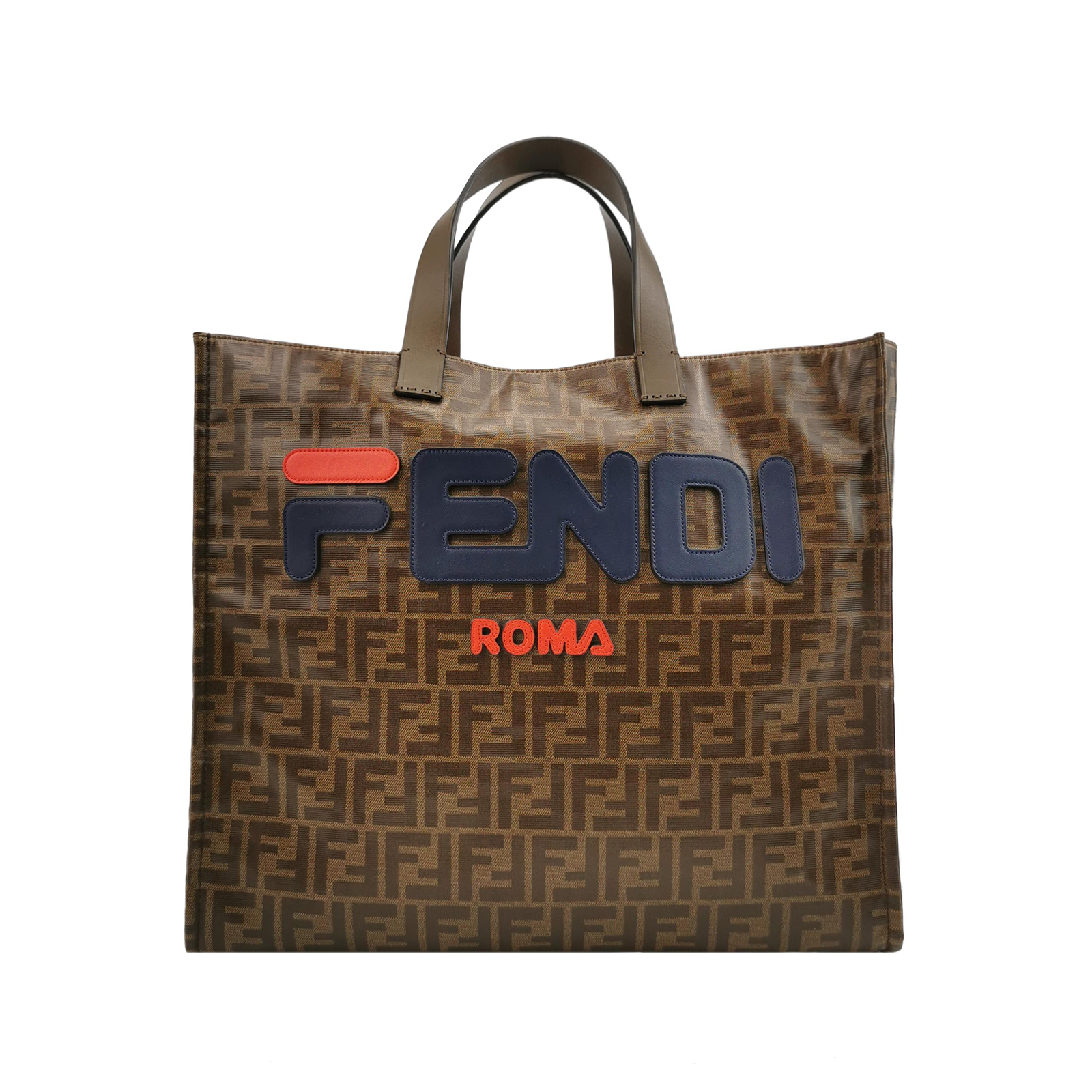 Shopperlogofmonogram Canvas Handbag