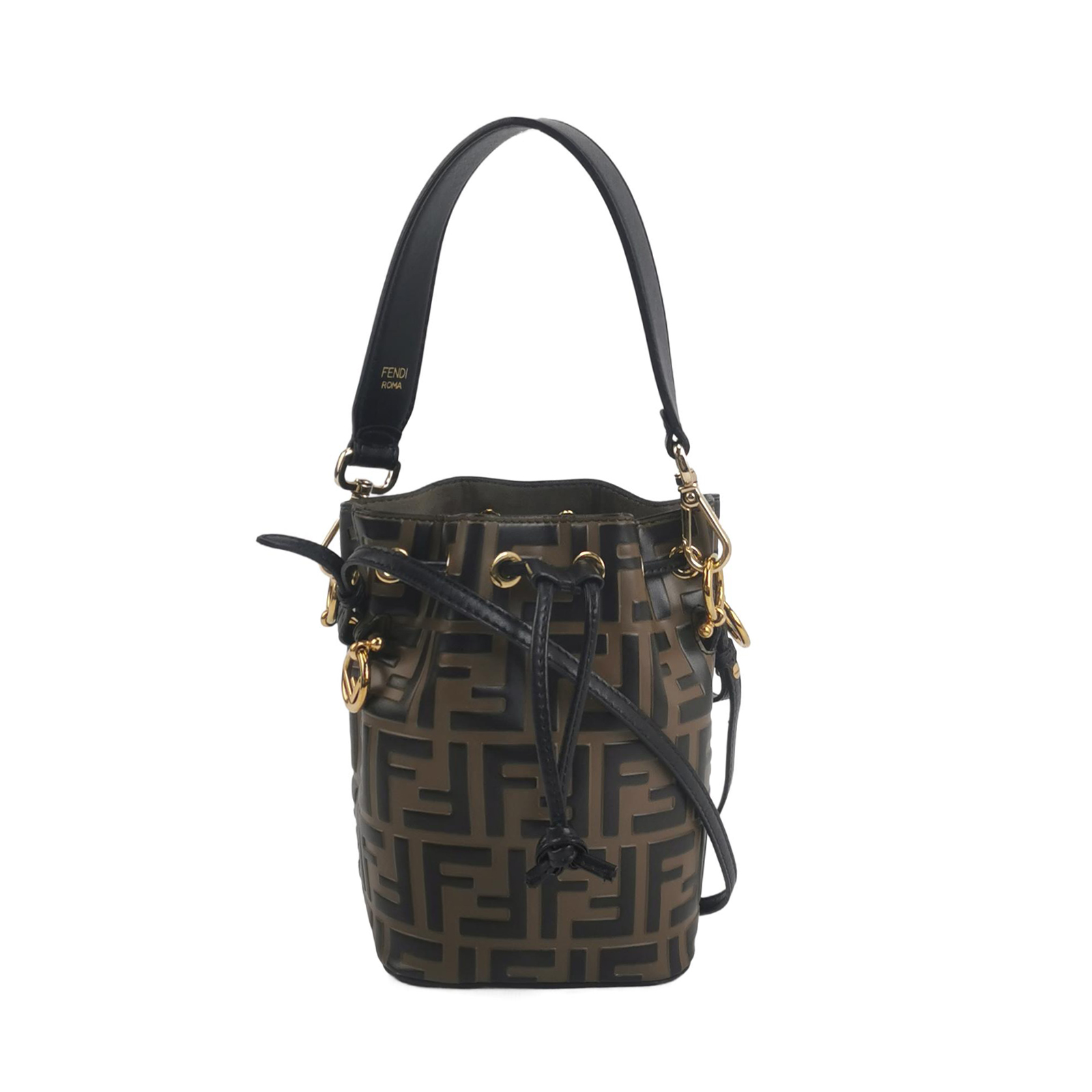 Mon Tresorfmonogram Canvas Logocrossbody Bag